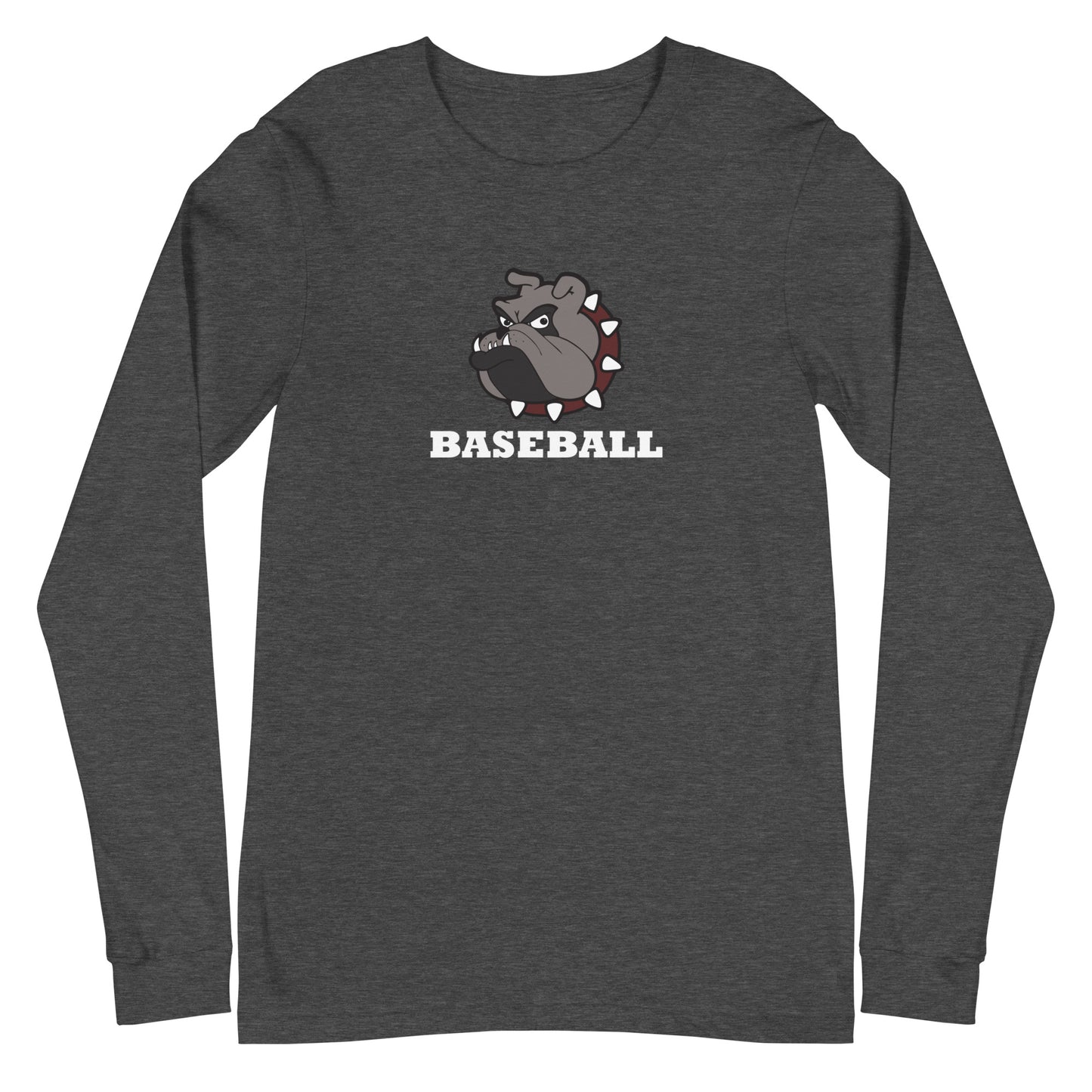 Bulldogs Baseball Unisex Long Sleeve Tee