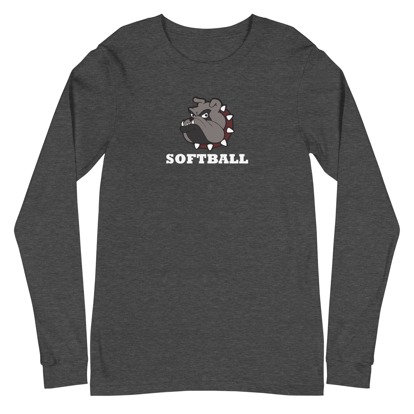 Bulldogs Softball Unisex Long Sleeve Tee