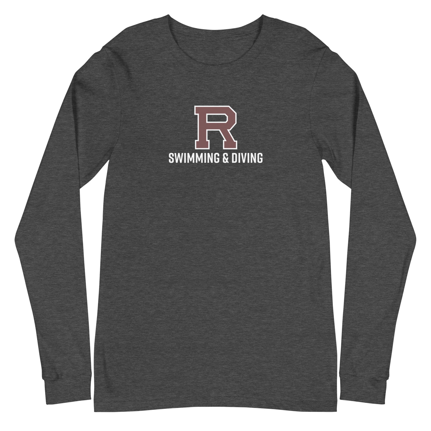 R Swimming & Diving Unisex Long Sleeve Tee
