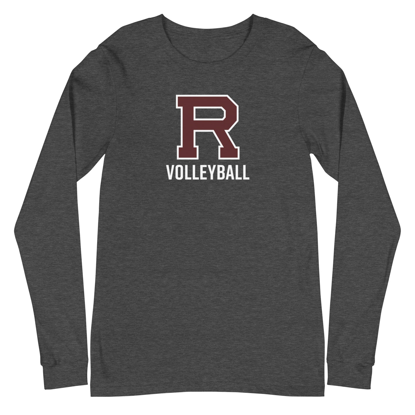 R Volleyball Unisex Long Sleeve Tee