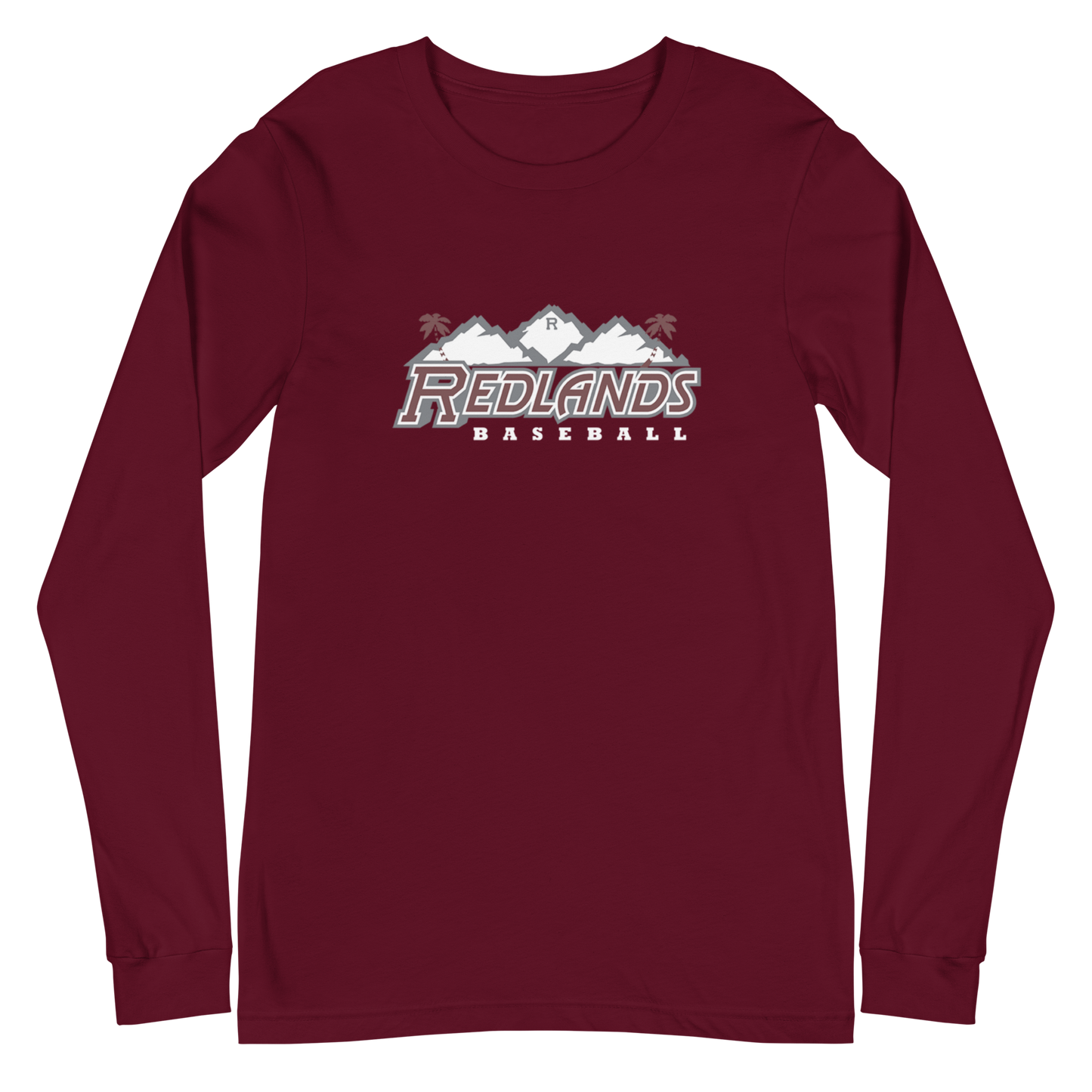 Redlands Baseball Unisex Long Sleeve Tee