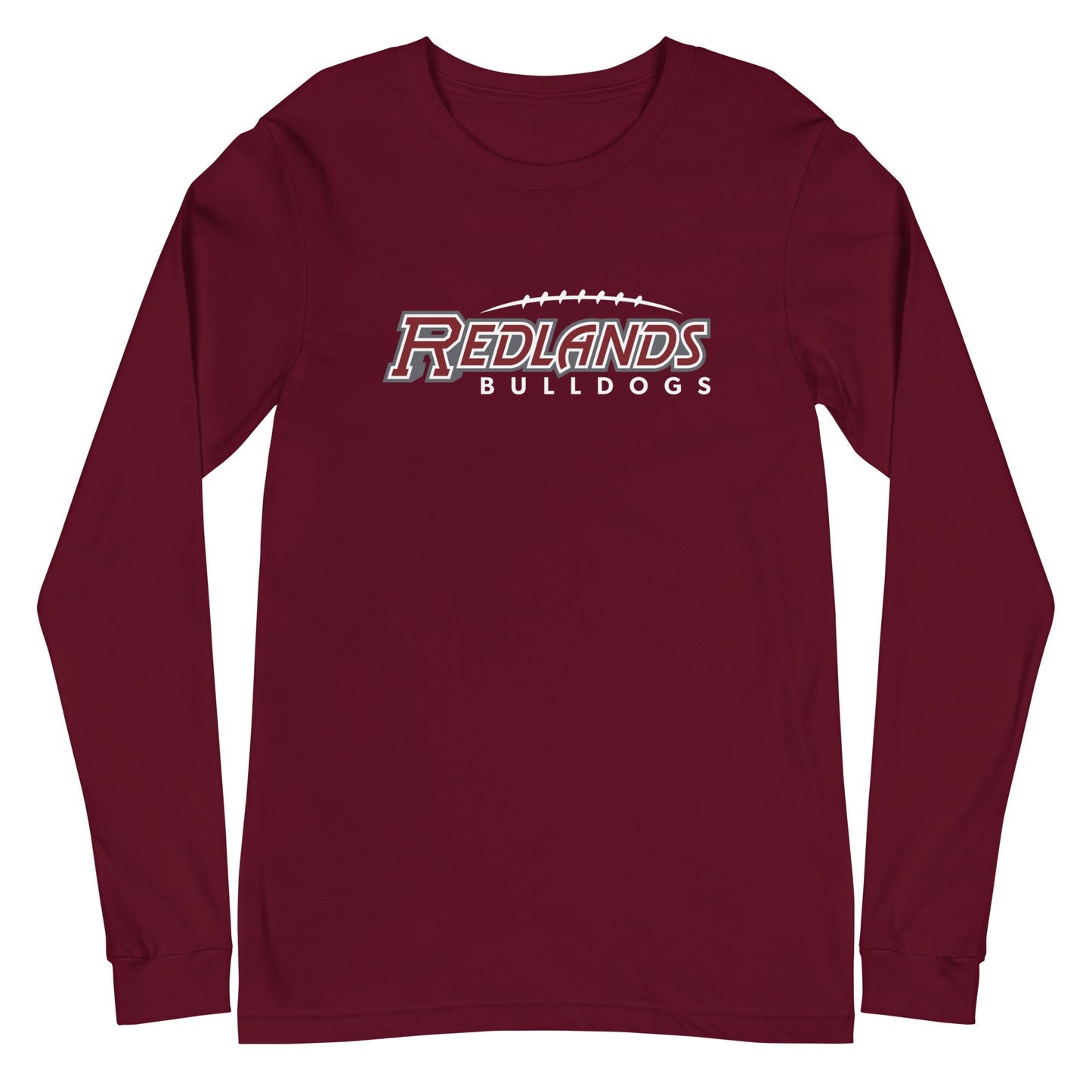 Redlands Bulldogs Football Unisex Long Sleeve Tee