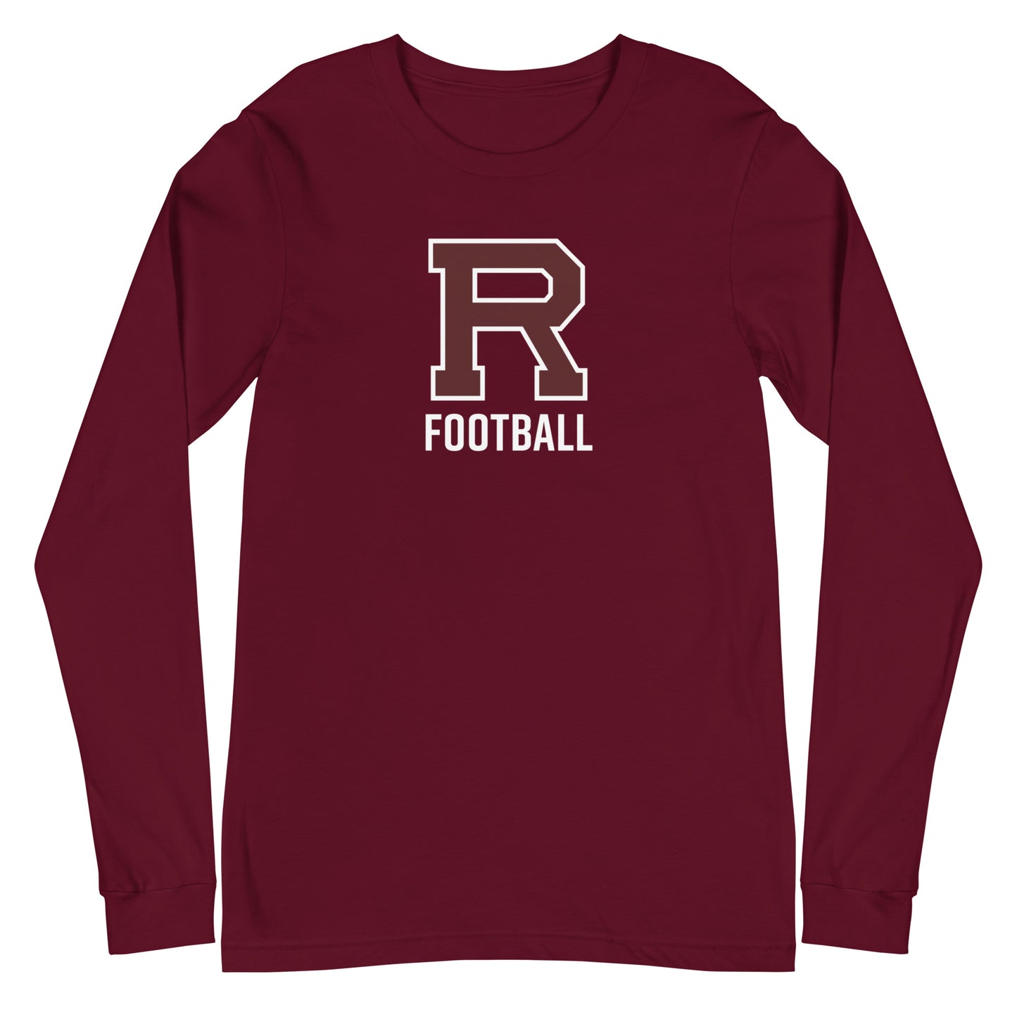 R Football Unisex Long Sleeve Tee