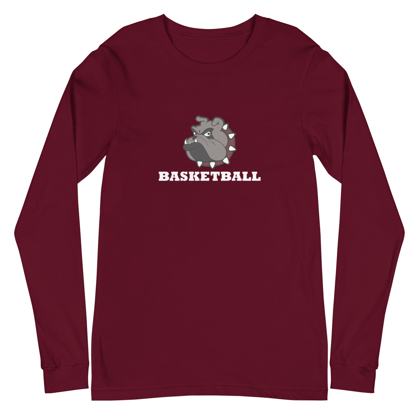Bulldogs Basketball Unisex Long Sleeve Tee