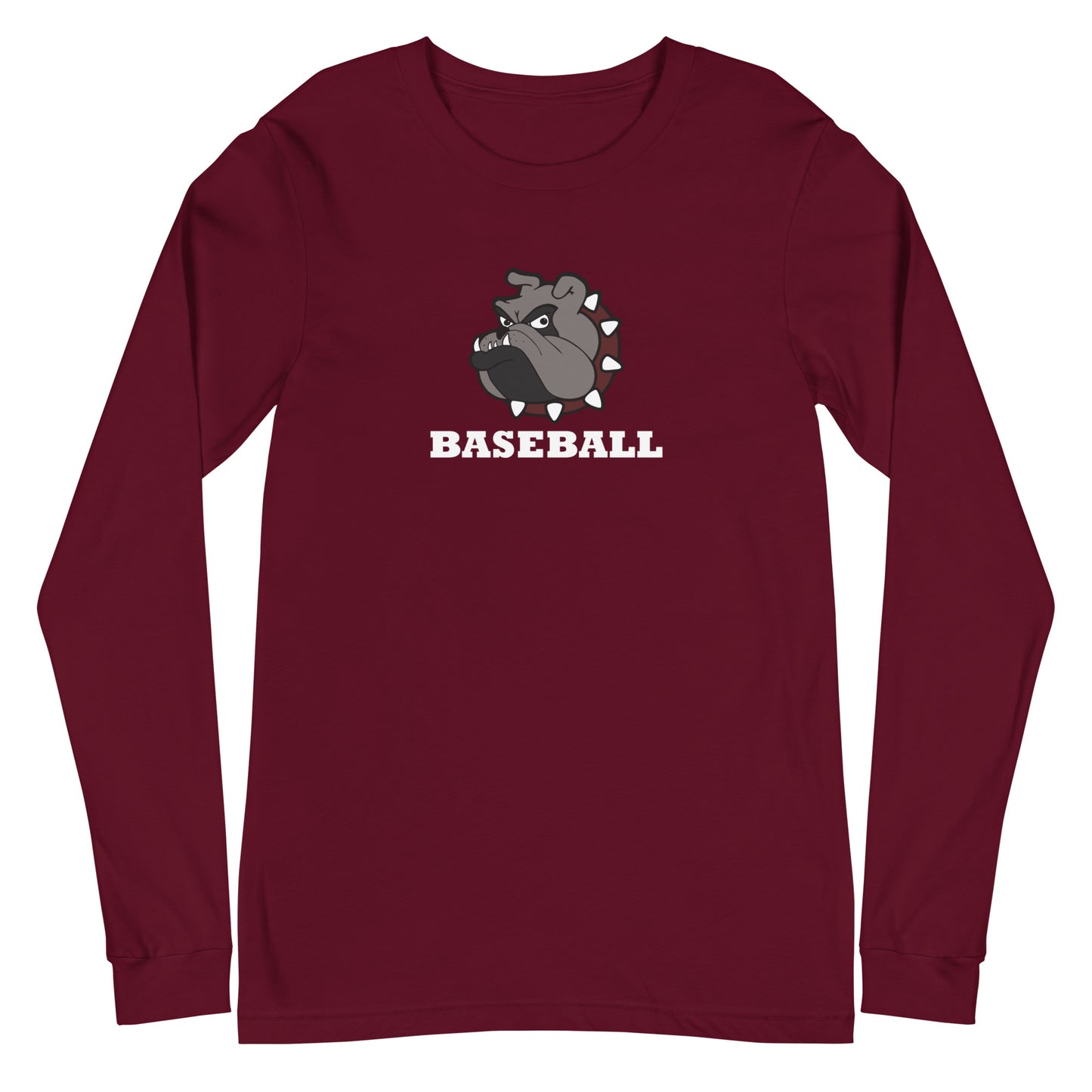 Bulldogs Baseball Unisex Long Sleeve Tee
