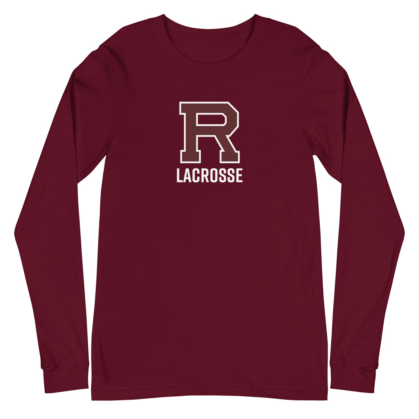 R Lacrosse Unisex Long Sleeve Tee