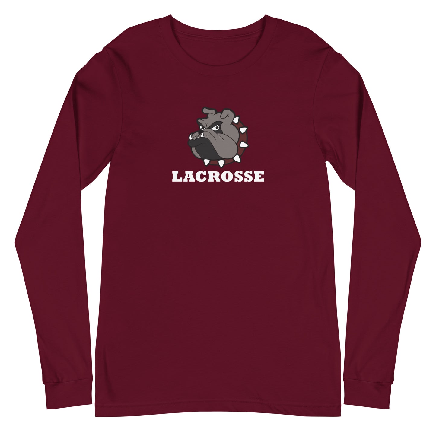 Bulldogs Lacrosse Unisex Long Sleeve Tee