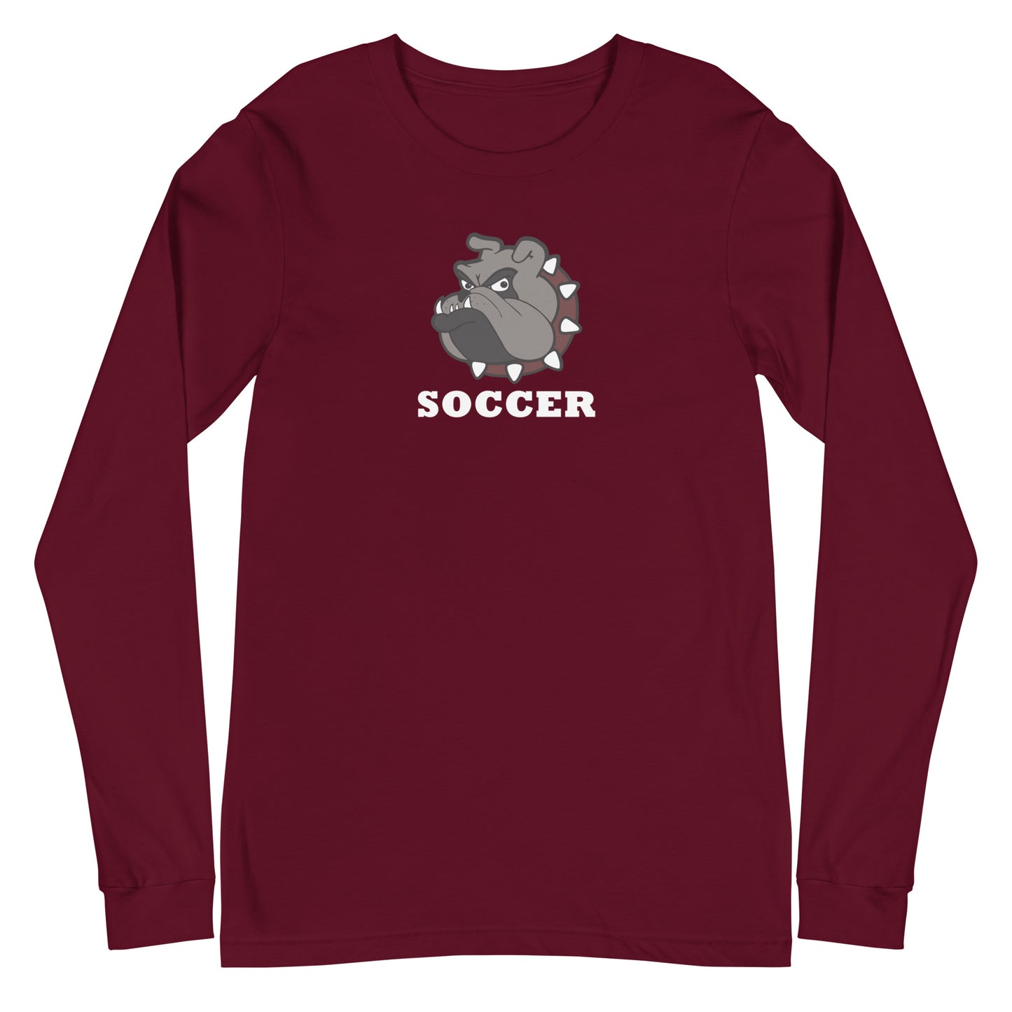 Bulldogs Soccer Unisex Long Sleeve Tee