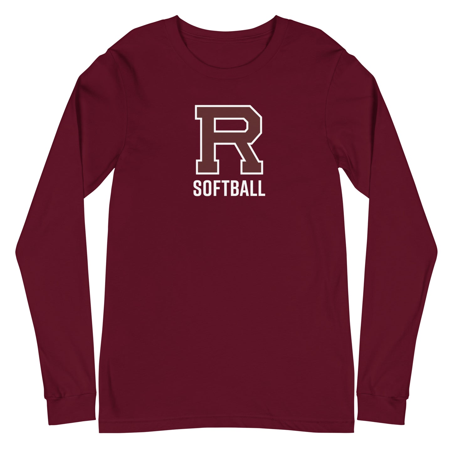 R Softball Unisex Long Sleeve Tee