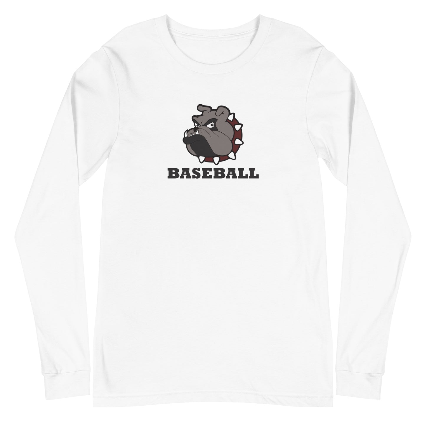 Bulldogs Baseball Unisex Long Sleeve Tee