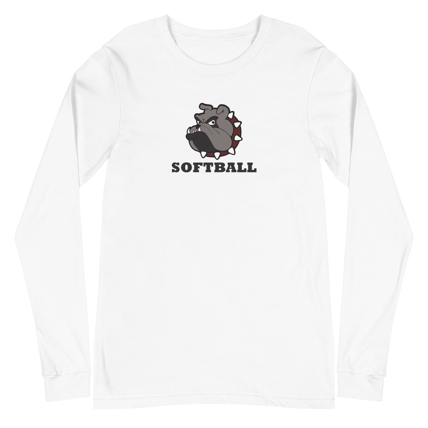 Bulldogs Softball Unisex Long Sleeve Tee