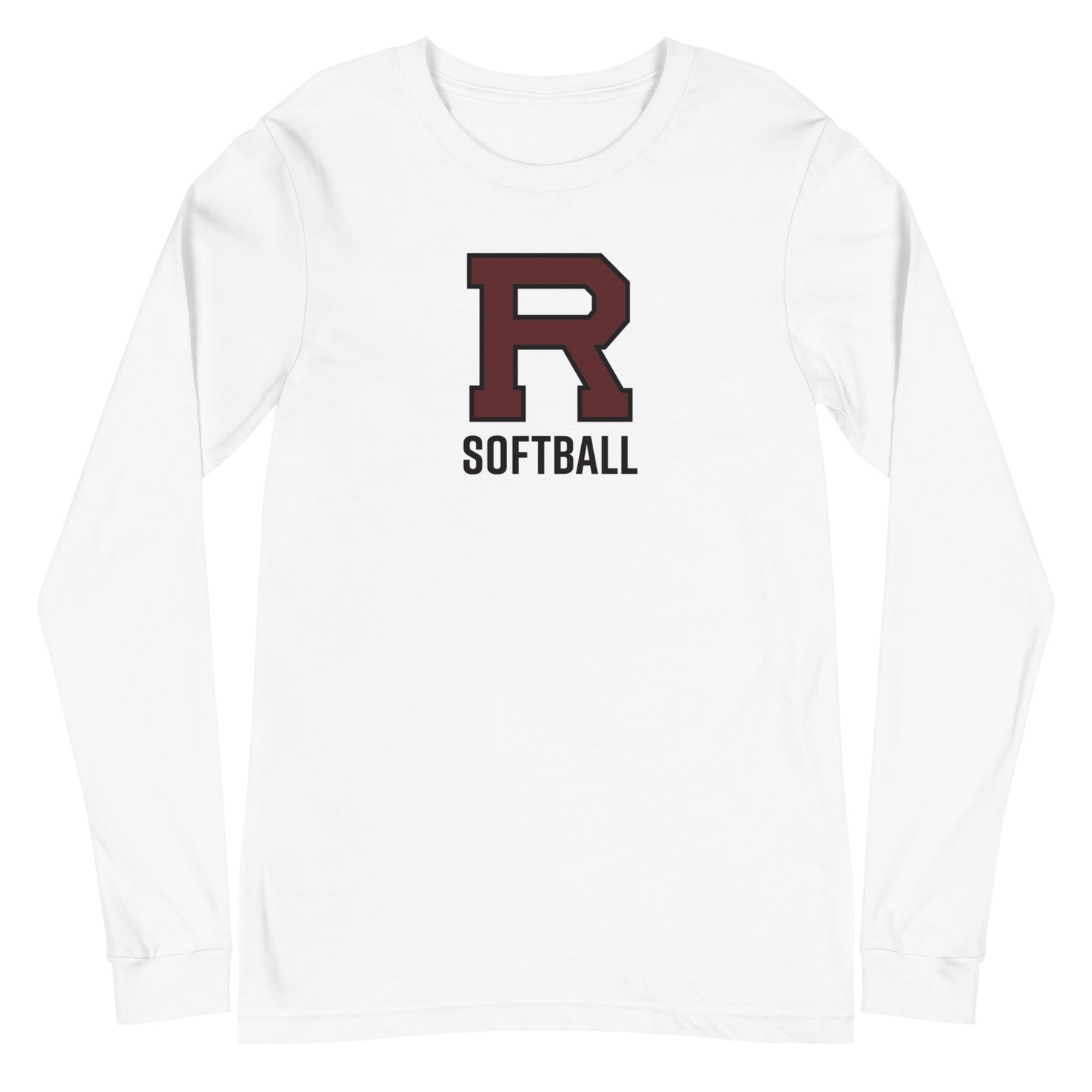 R Softball Unisex Long Sleeve Tee
