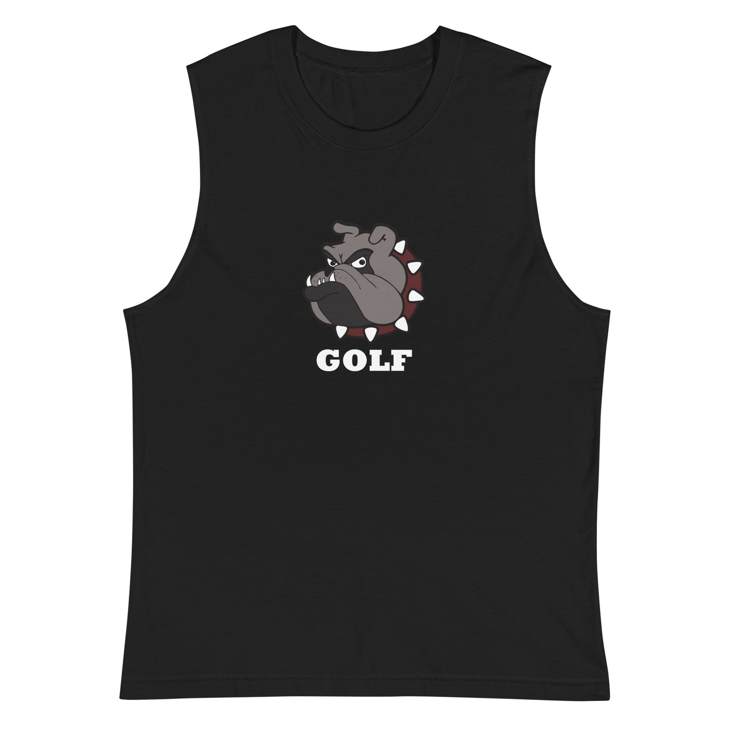 Bulldogs Golf Muscle Shirt