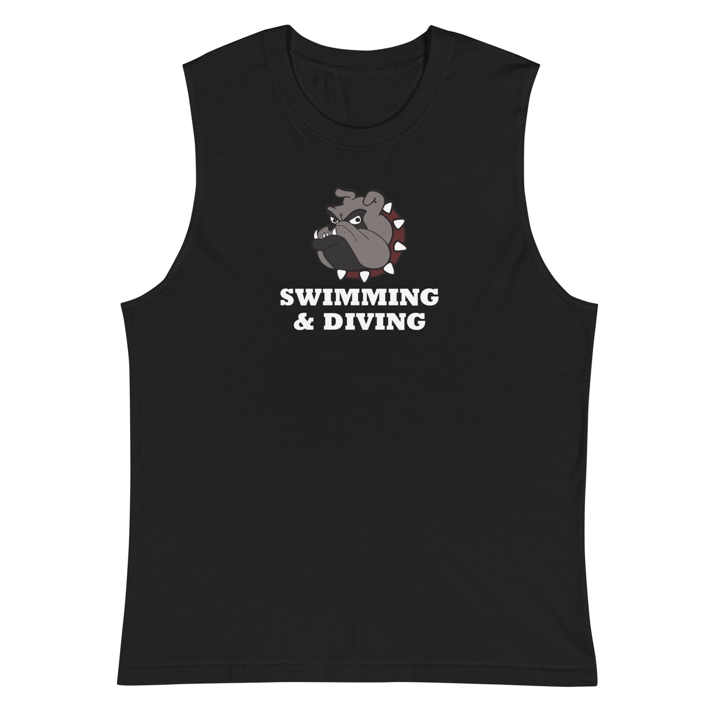 Bulldogs Swimming & Diving Muscle Shirt
