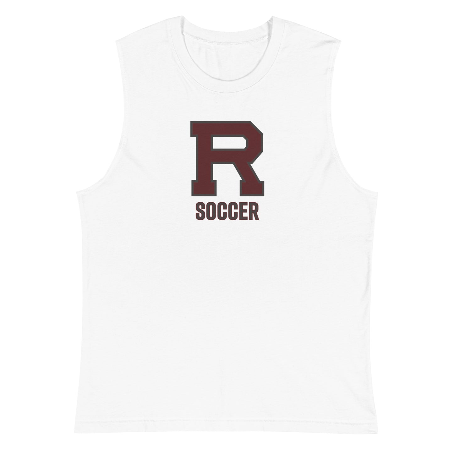 R Soccer Outlined Muscle Shirt