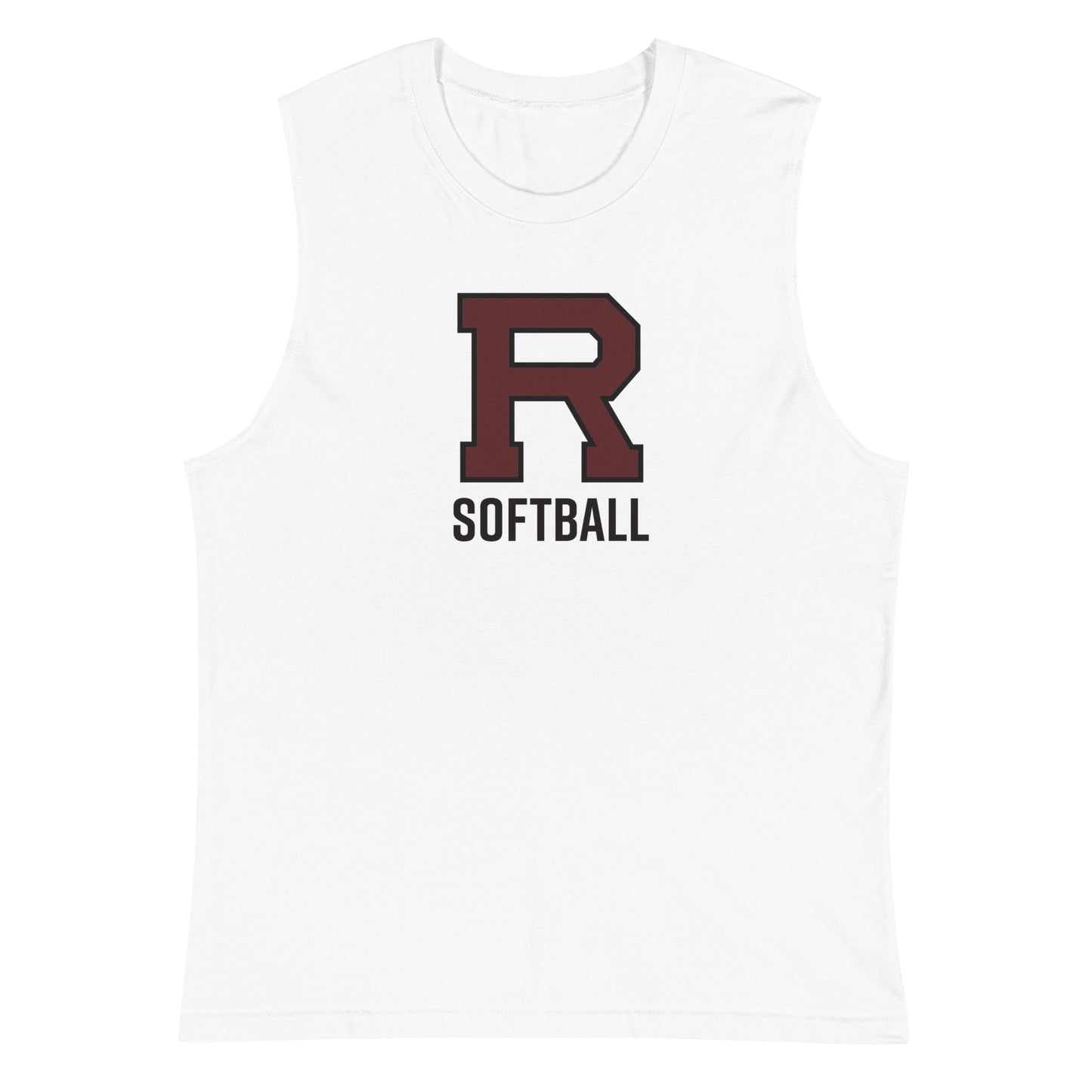 R Softball Muscle Shirt