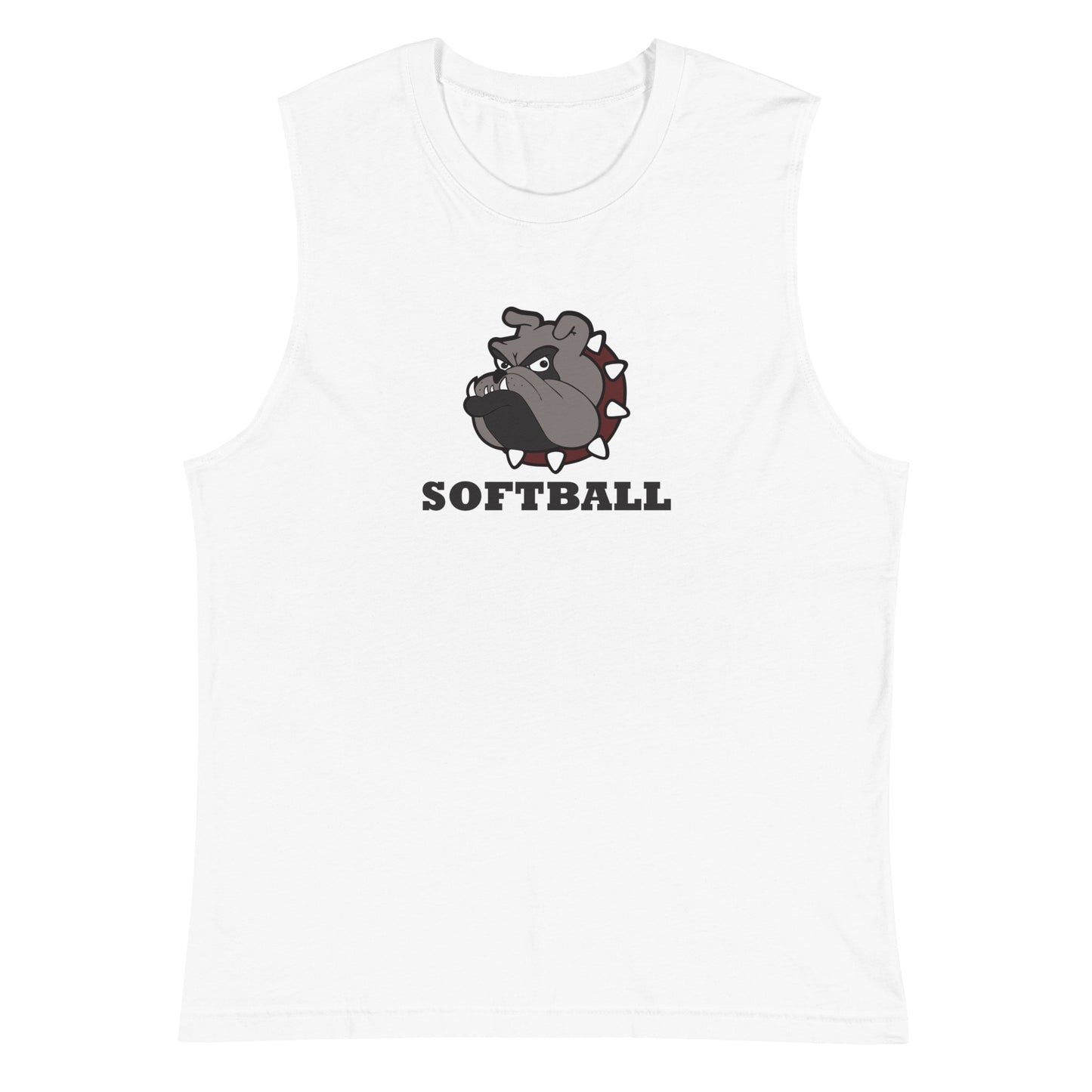 Bulldogs Softball Muscle Shirt