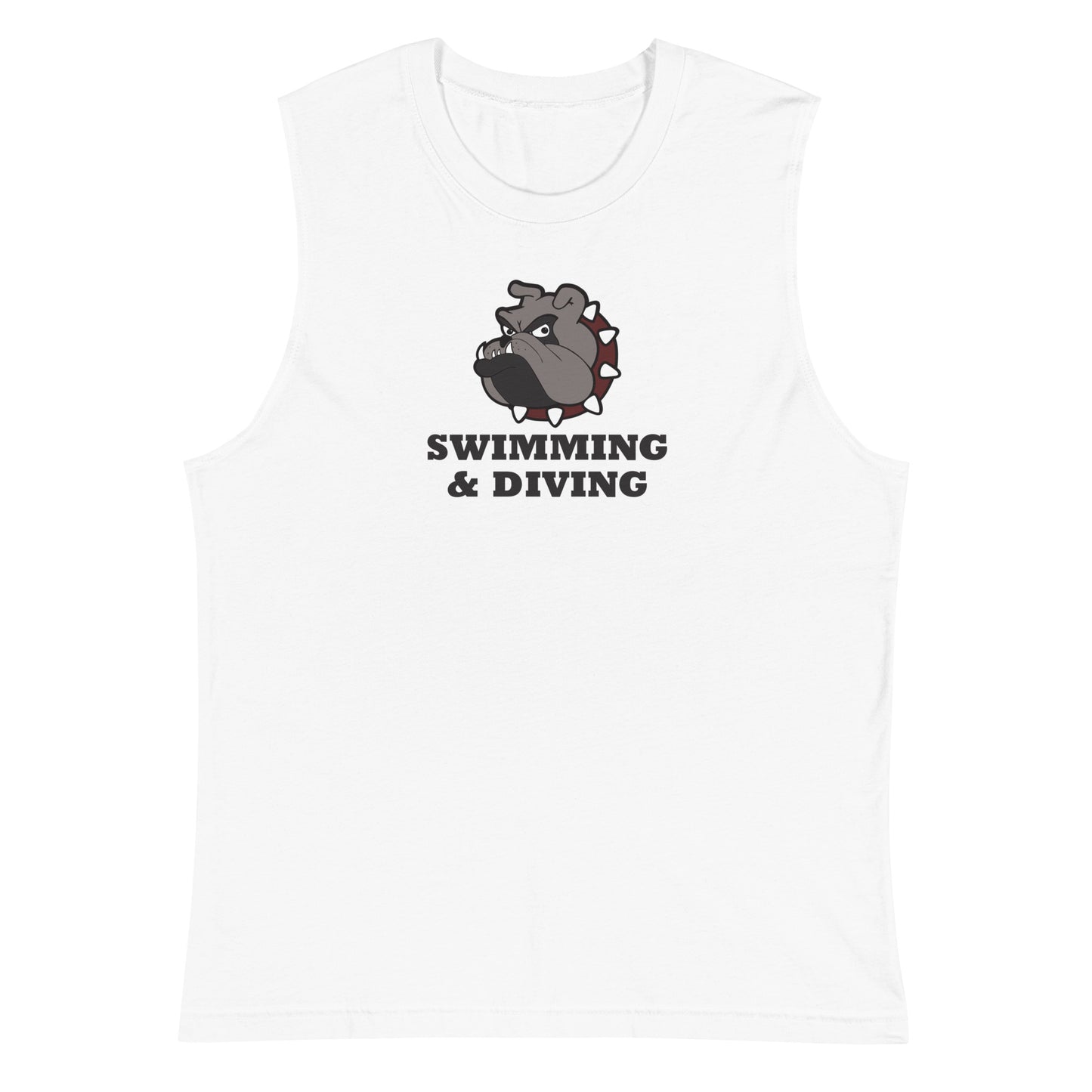 Bulldogs Swimming & Diving Muscle Shirt