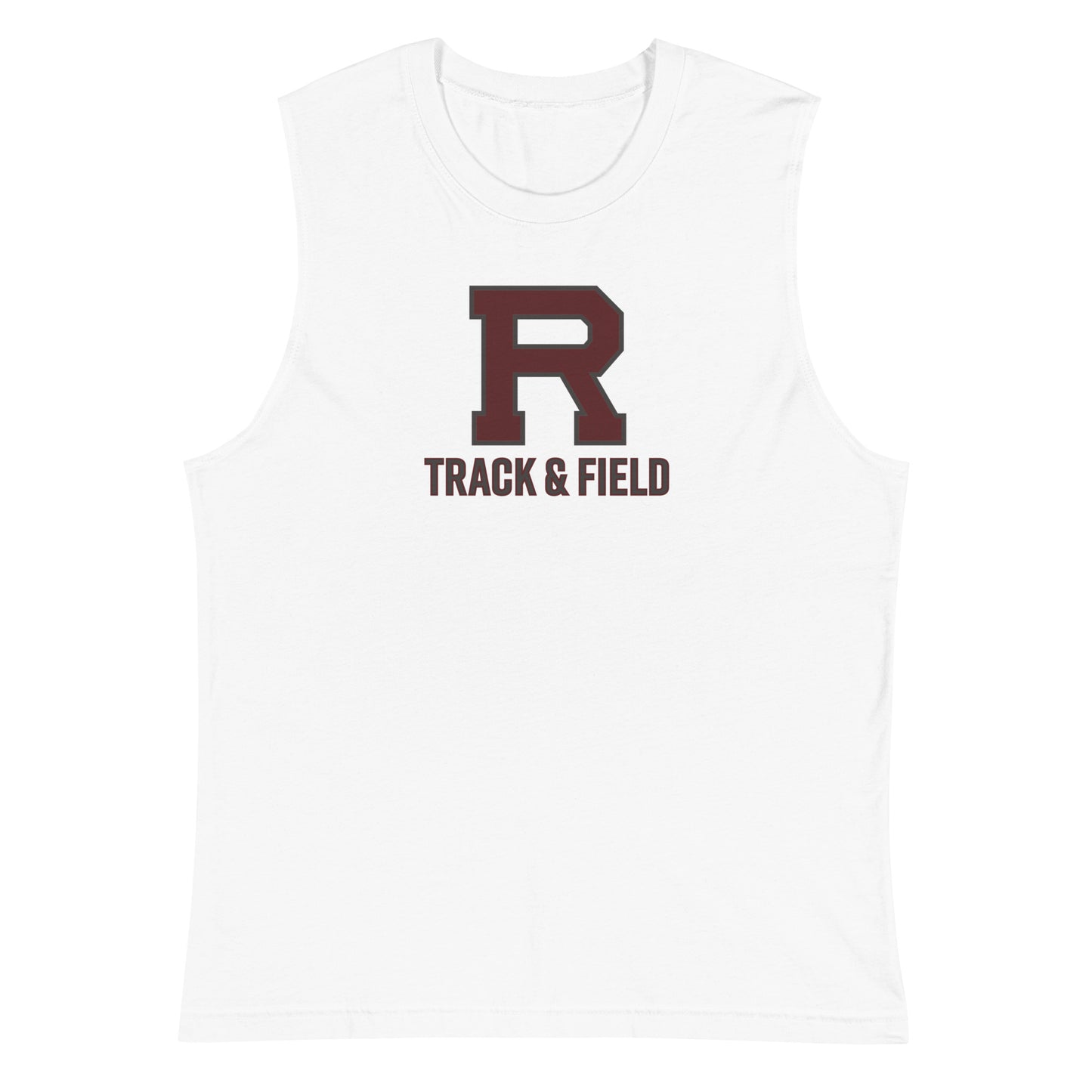 R Track & Field Outlined Muscle Shirt