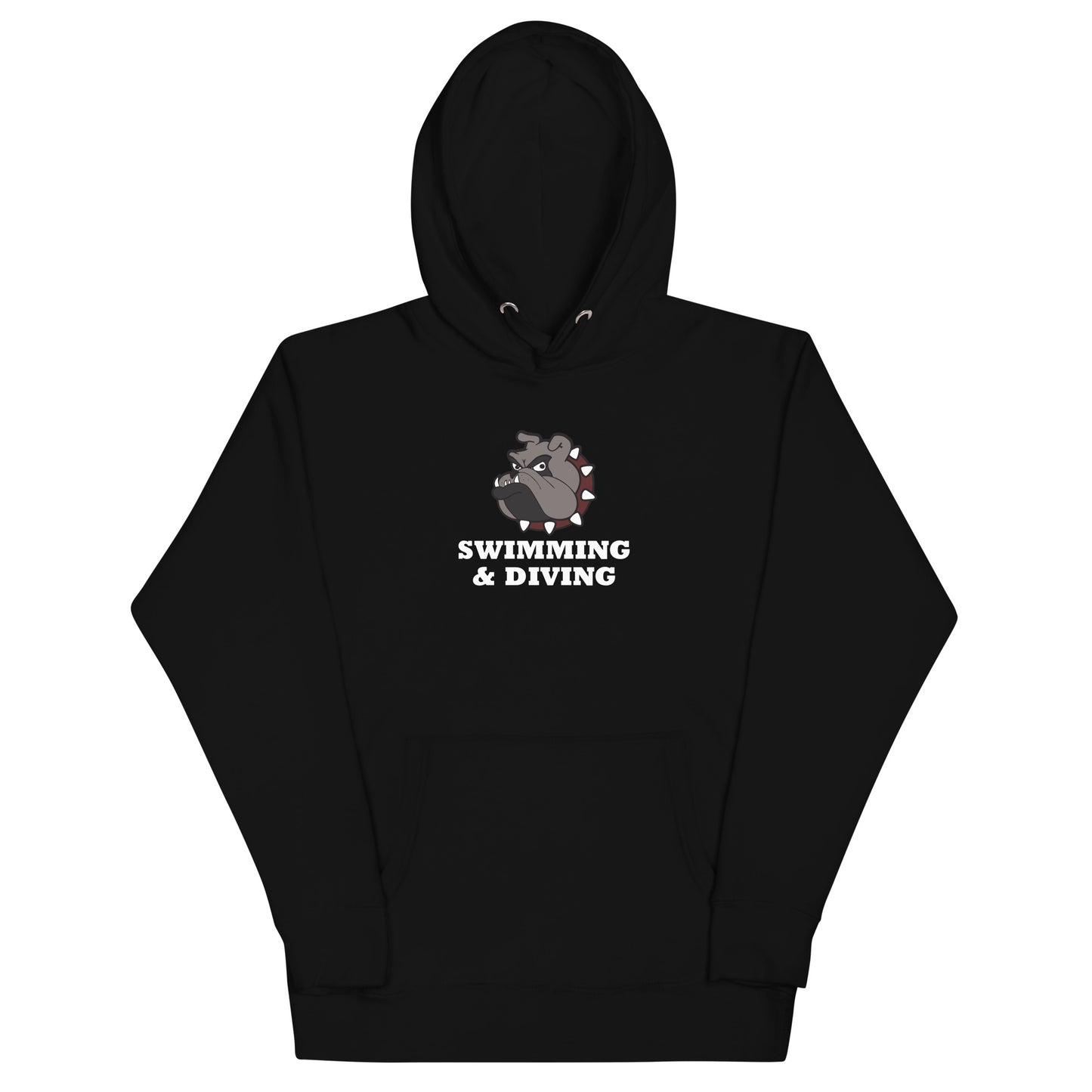 Bulldogs Swimming & Diving Unisex Hoodie