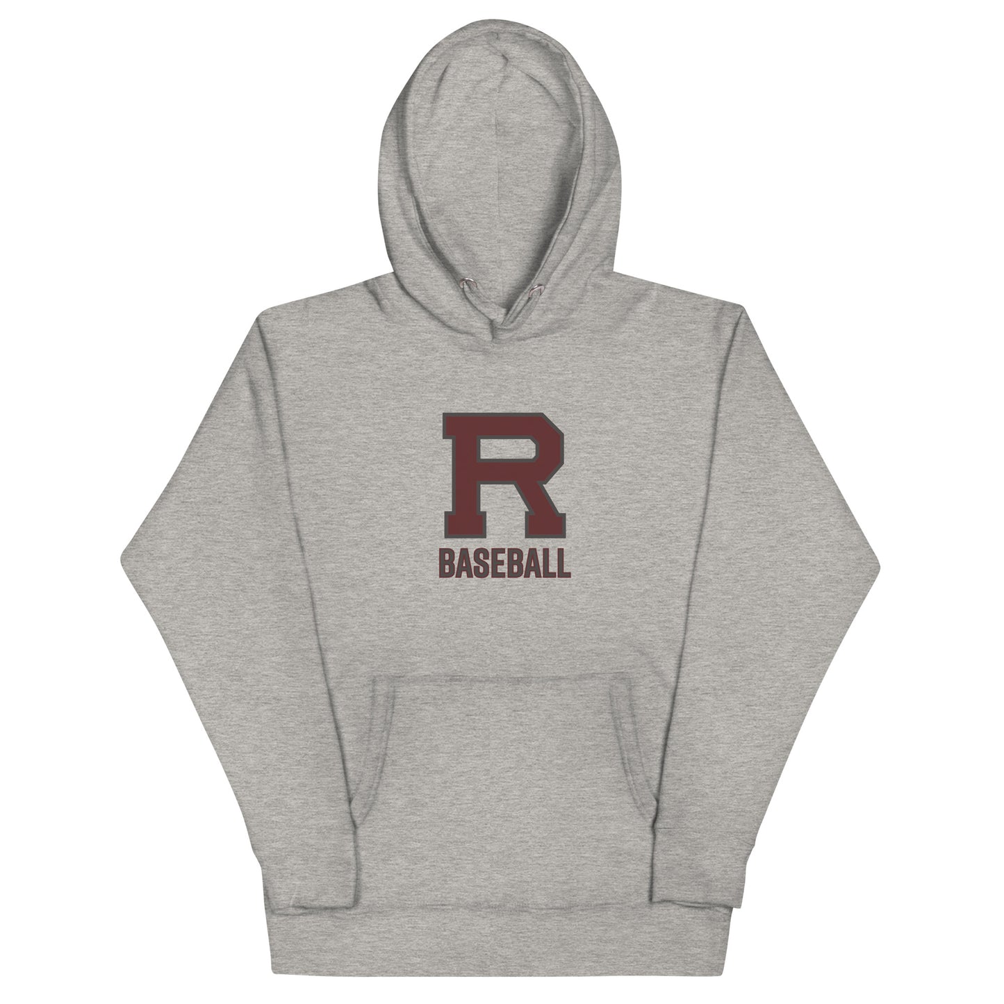 R Baseball Outlined Unisex Hoodie