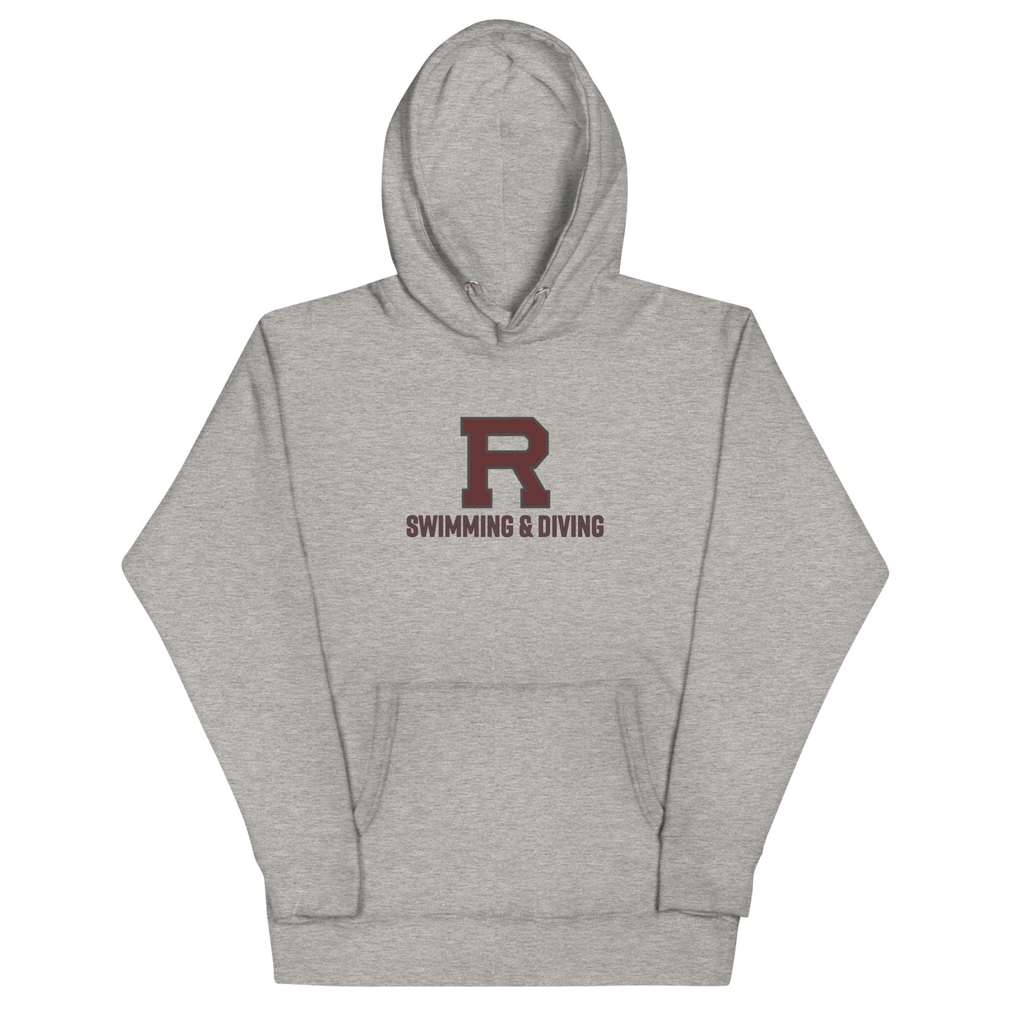 R Swimming & Diving Outlined Unisex Hoodie