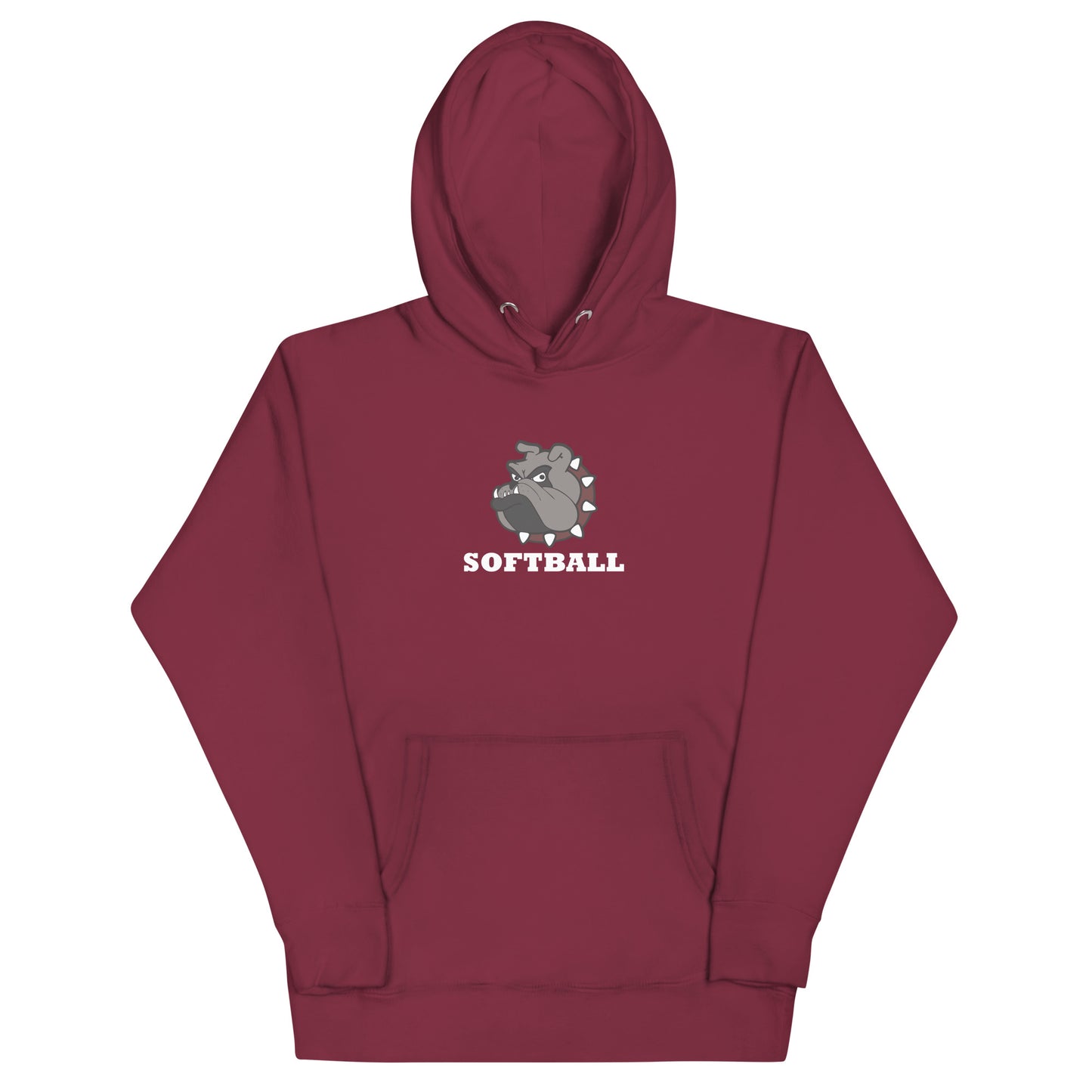 Bulldogs Softball Unisex Hoodie