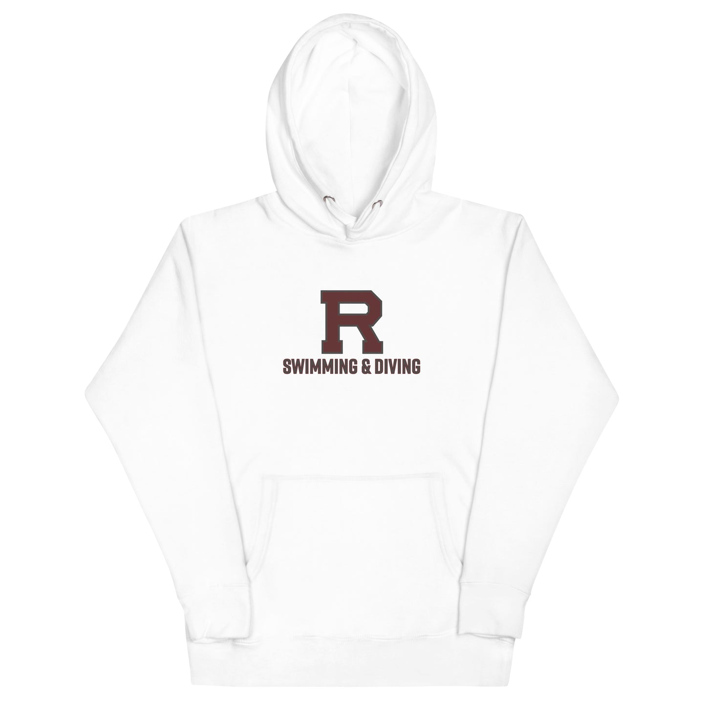 R Swimming & Diving Outlined Unisex Hoodie