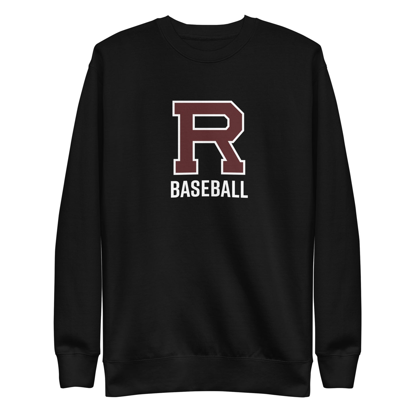 R Baseball Unisex Premium Sweatshirt