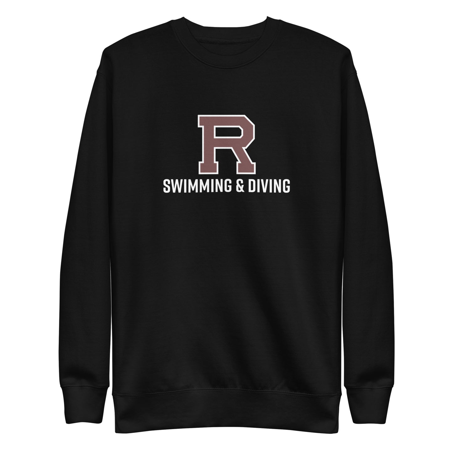 R Swimming & Diving Unisex Premium Sweatshirt