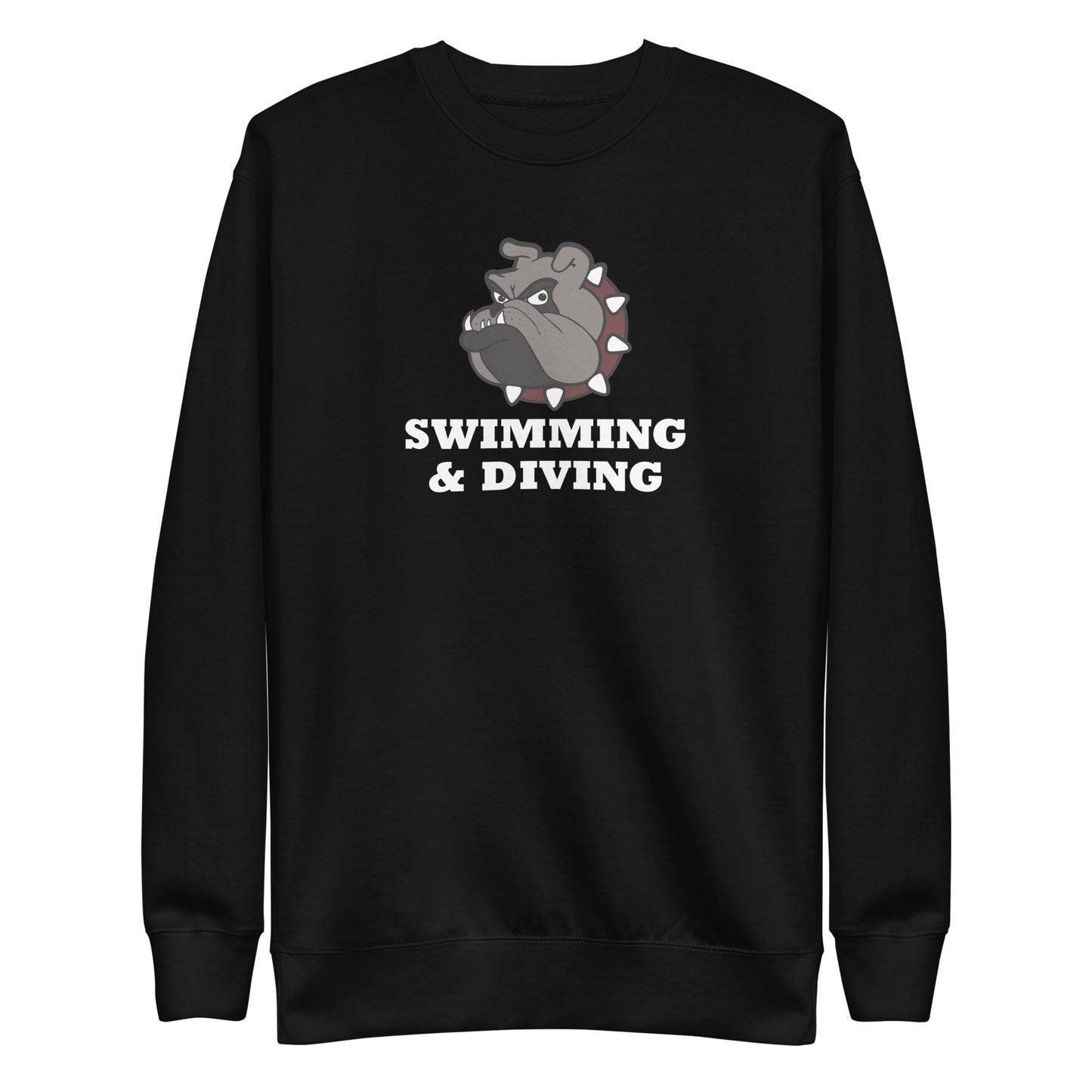 Bulldogs Swimming & Diving Unisex Premium Sweatshirt