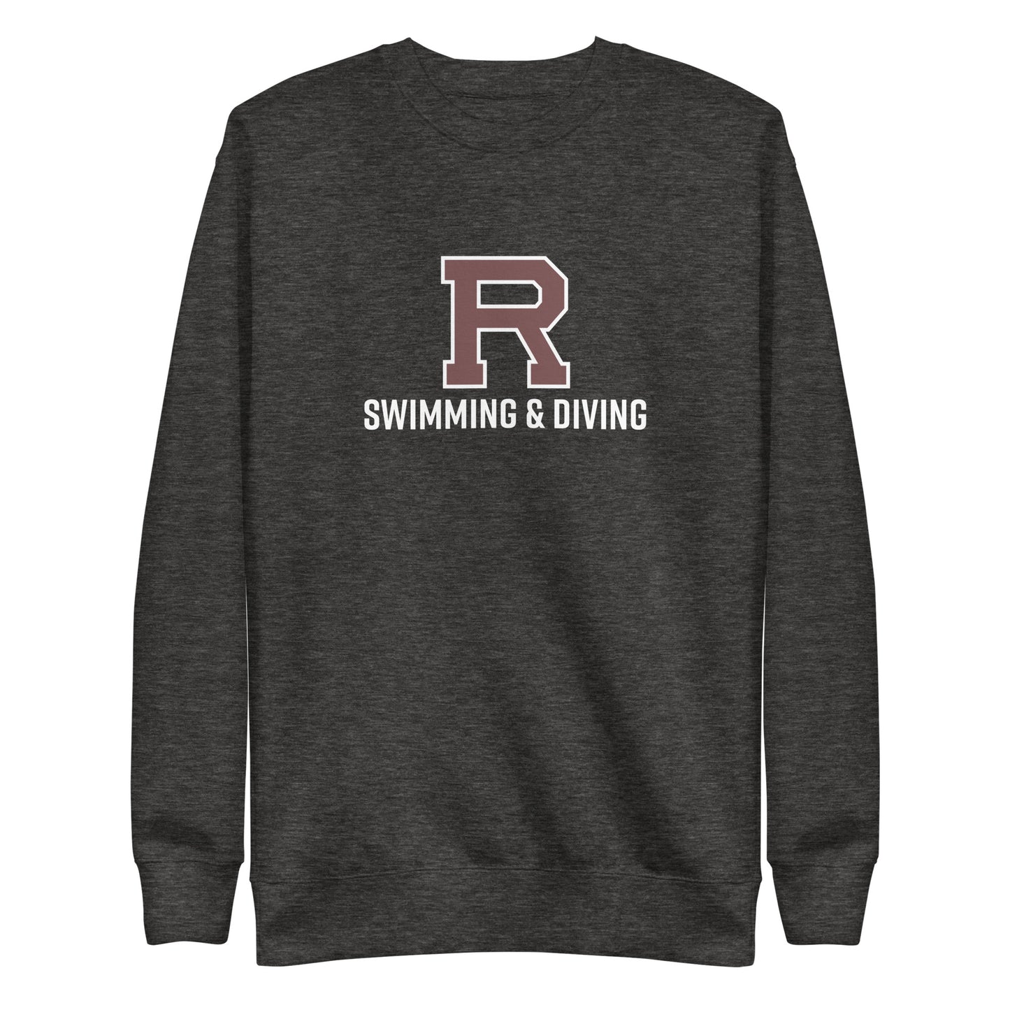 R Swimming & Diving Unisex Premium Sweatshirt