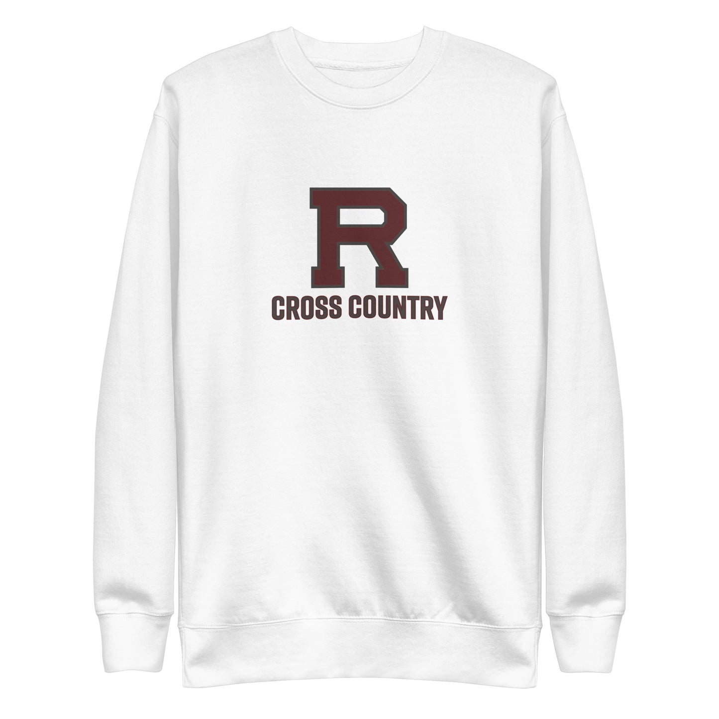 R Cross Country Outlined Unisex Premium Sweatshirt