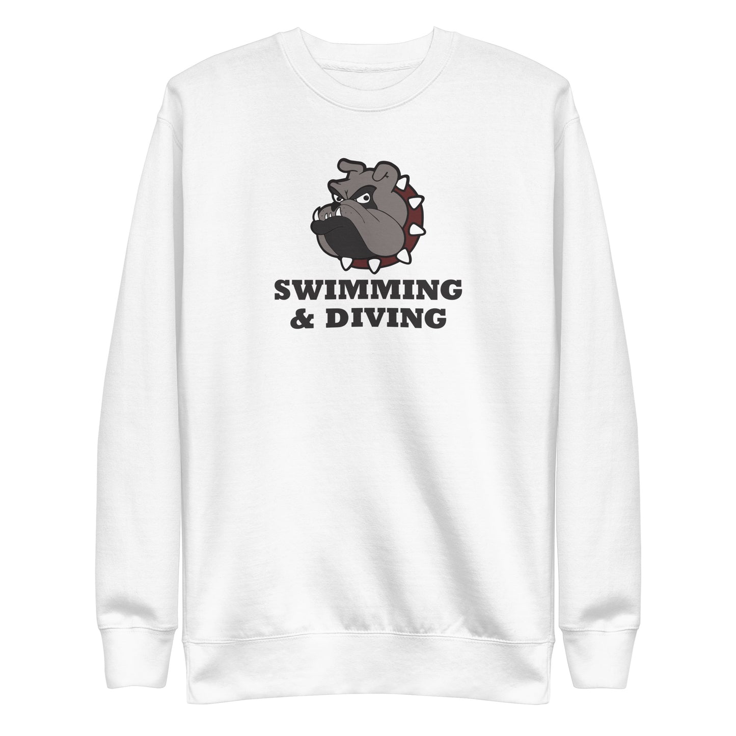Bulldogs Swimming & Diving Unisex Premium Sweatshirt