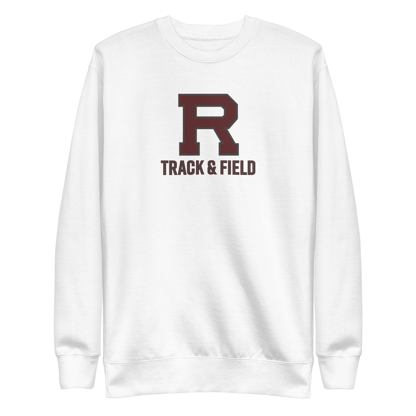 R Track & Field Outlined Unisex Premium Sweatshirt