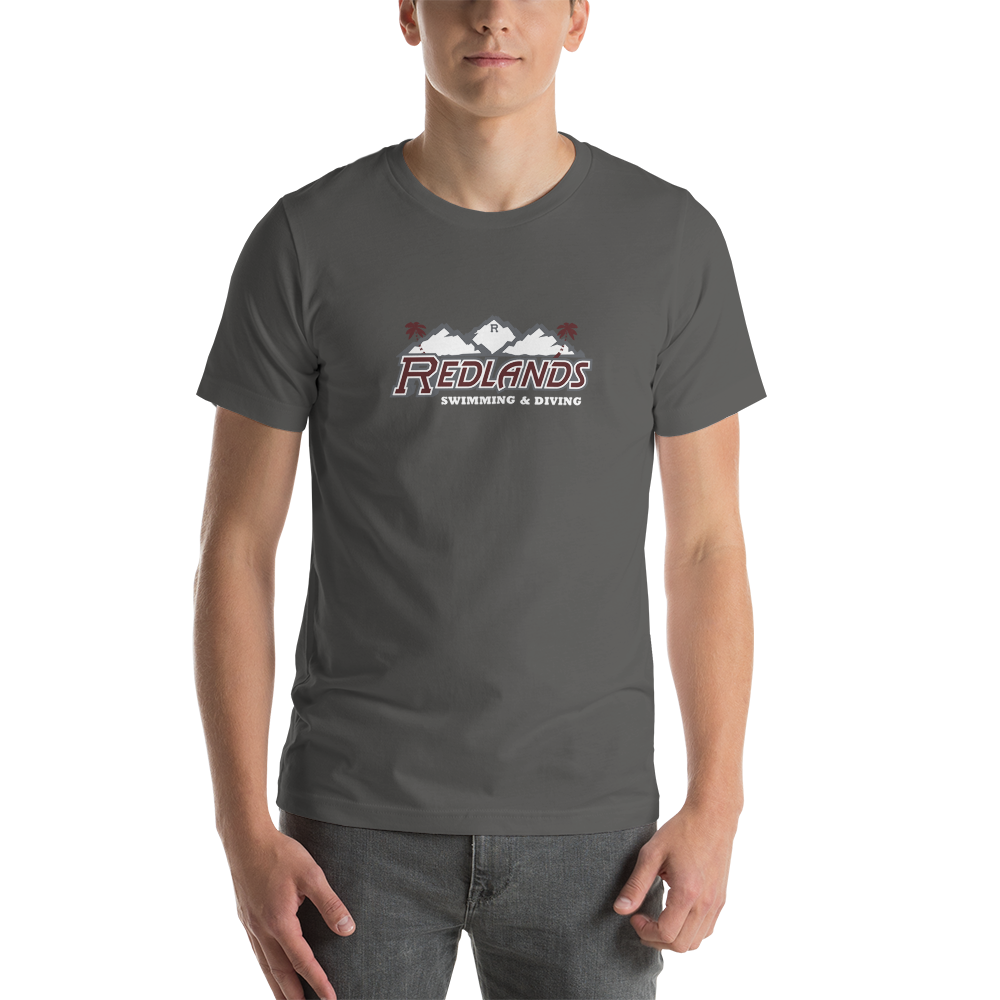 Redlands Swimming and Diving Unisex t-shirt