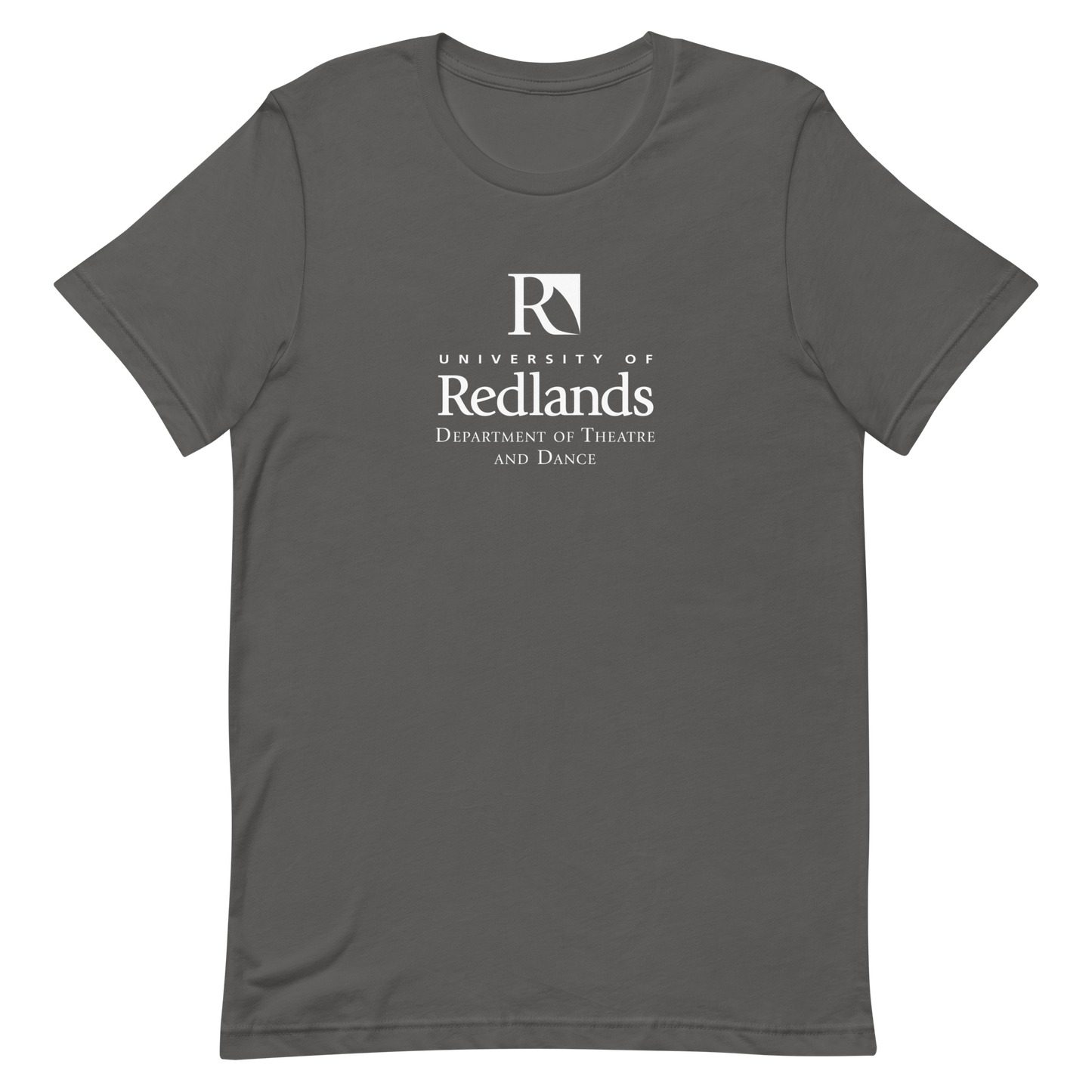 Redlands Department of Theatre and Dance Unisex t-shirt