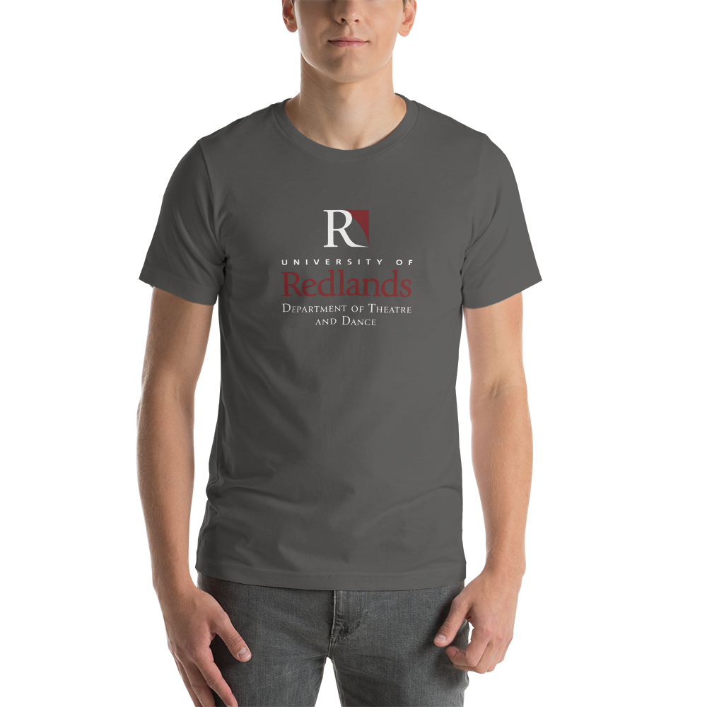 Redlands Department of Theatre and Dance Unisex t-shirt