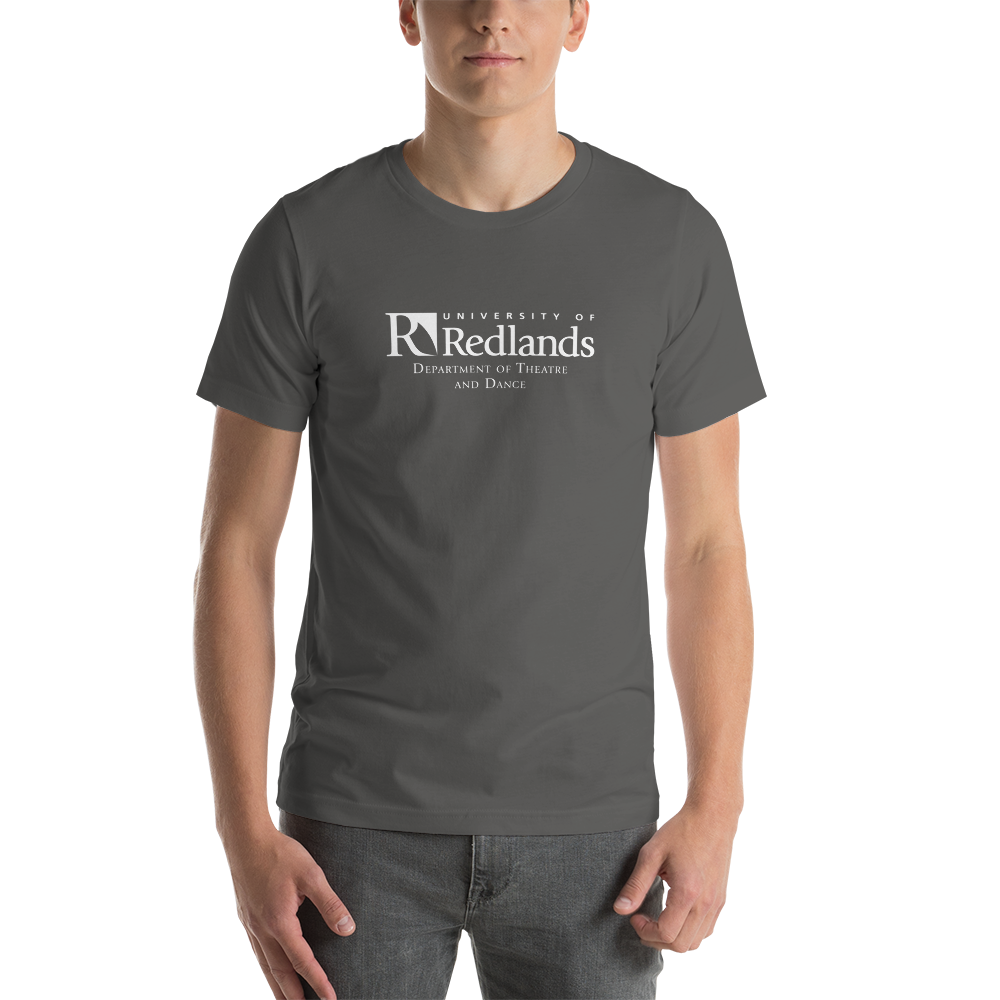 Redlands Department of Theatre and Dance Unisex t-shirt