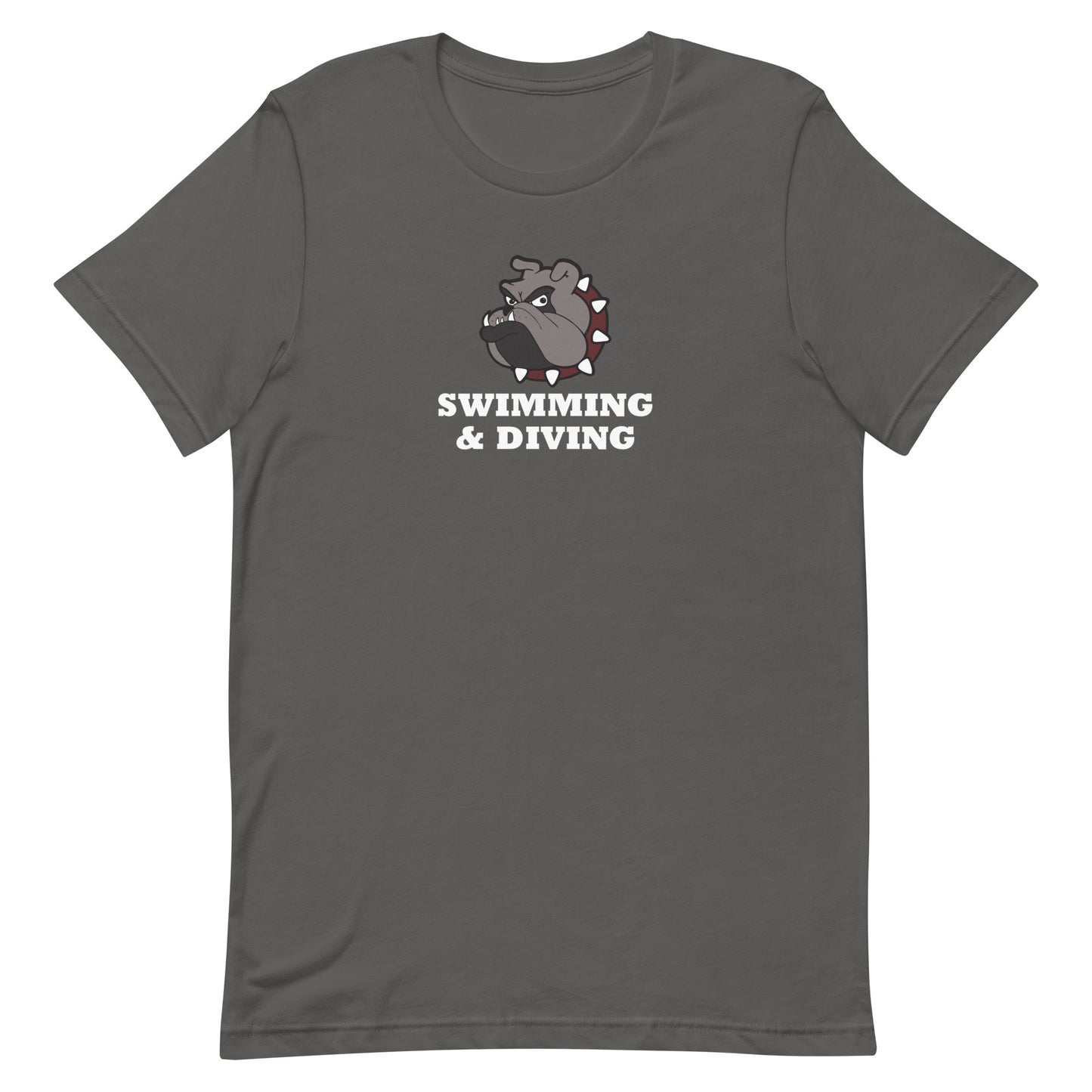 Bulldogs Swimming & Diving Unisex t-shirt