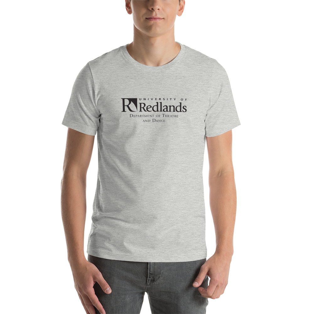 Redlands Department of Theatre and Dance Unisex t-shirt