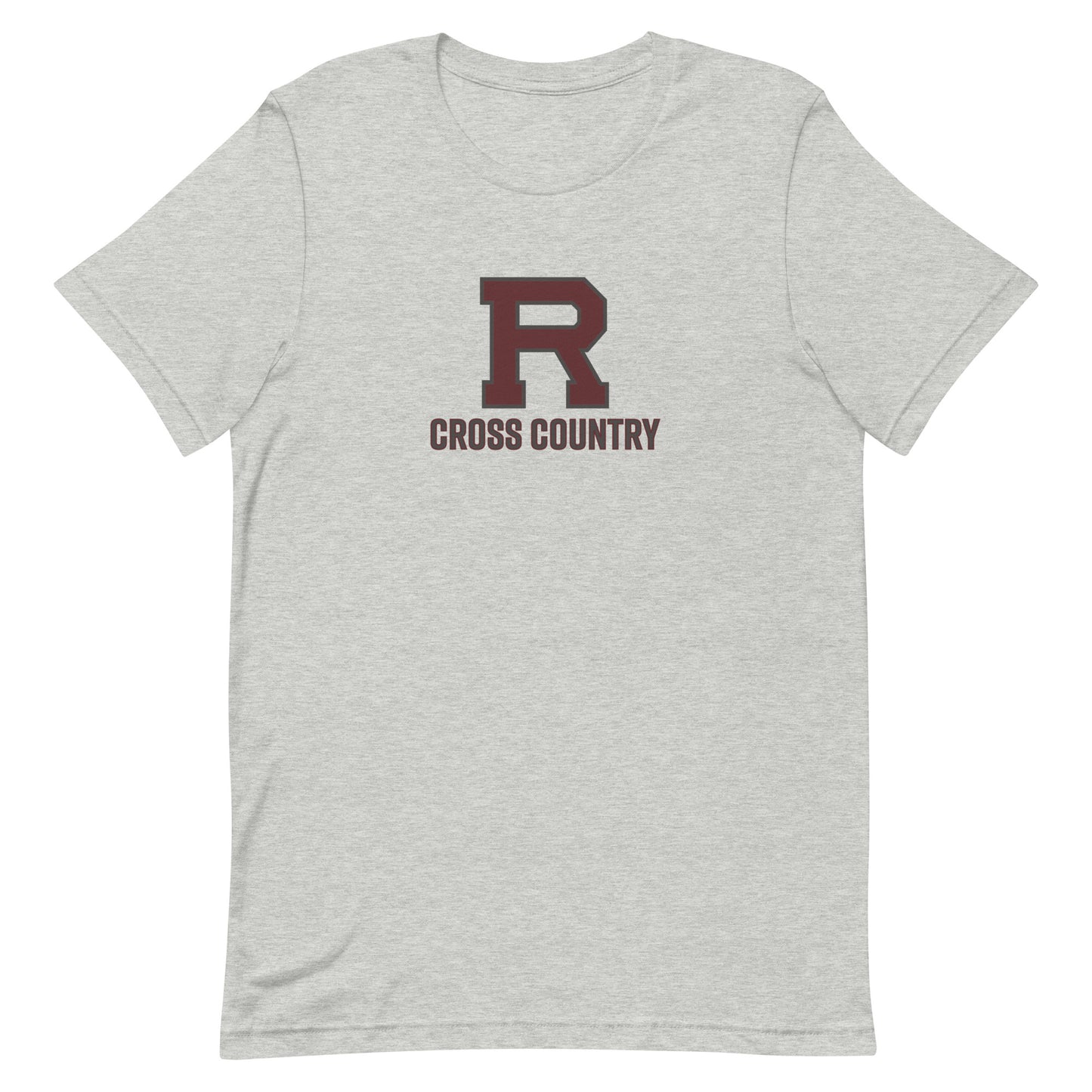 R Cross Country Outlined Unisex t-shirt