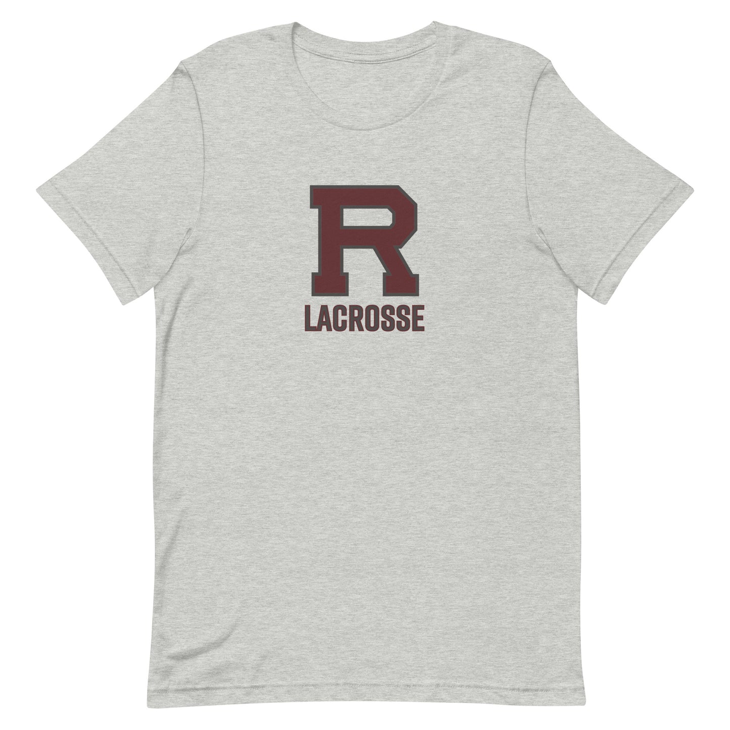 R Lacrosse Outlined Unisex t-shirt
