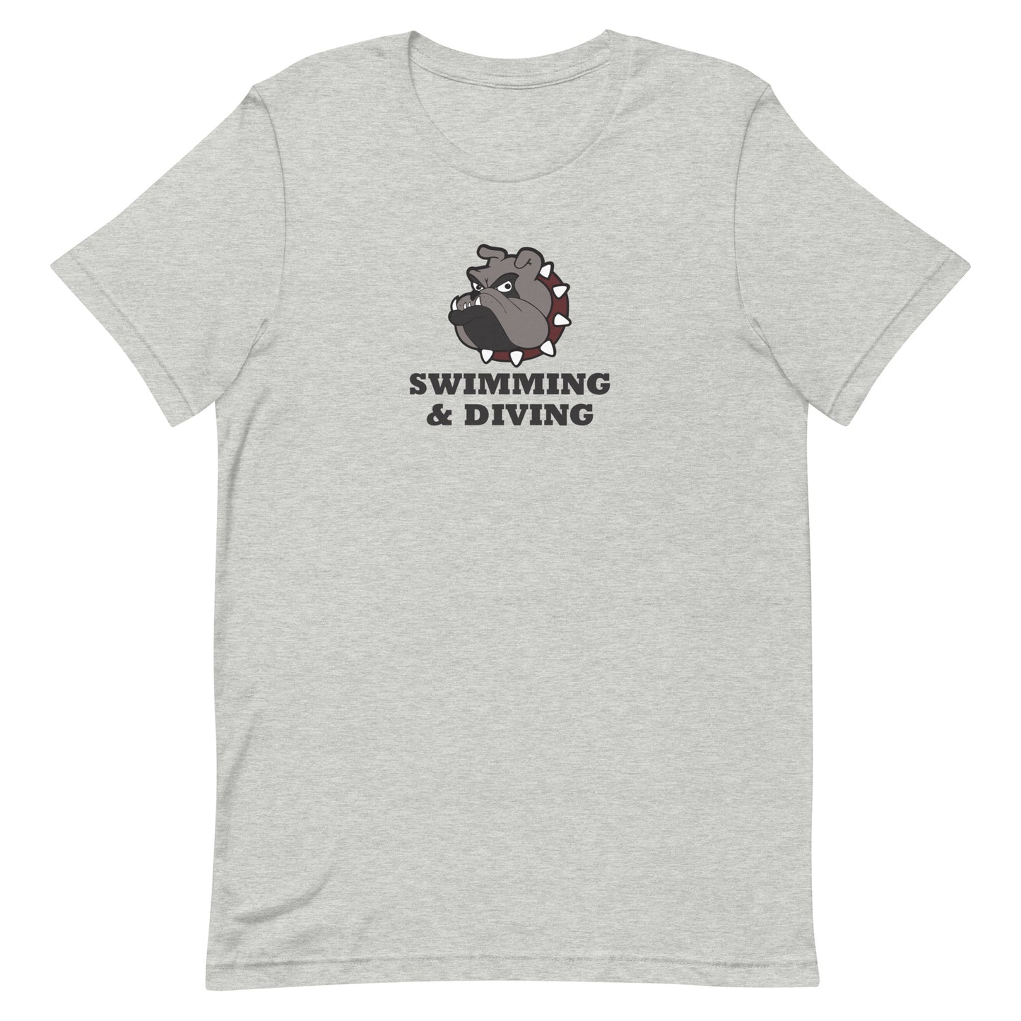 Bulldogs Swimming & Diving Unisex t-shirt