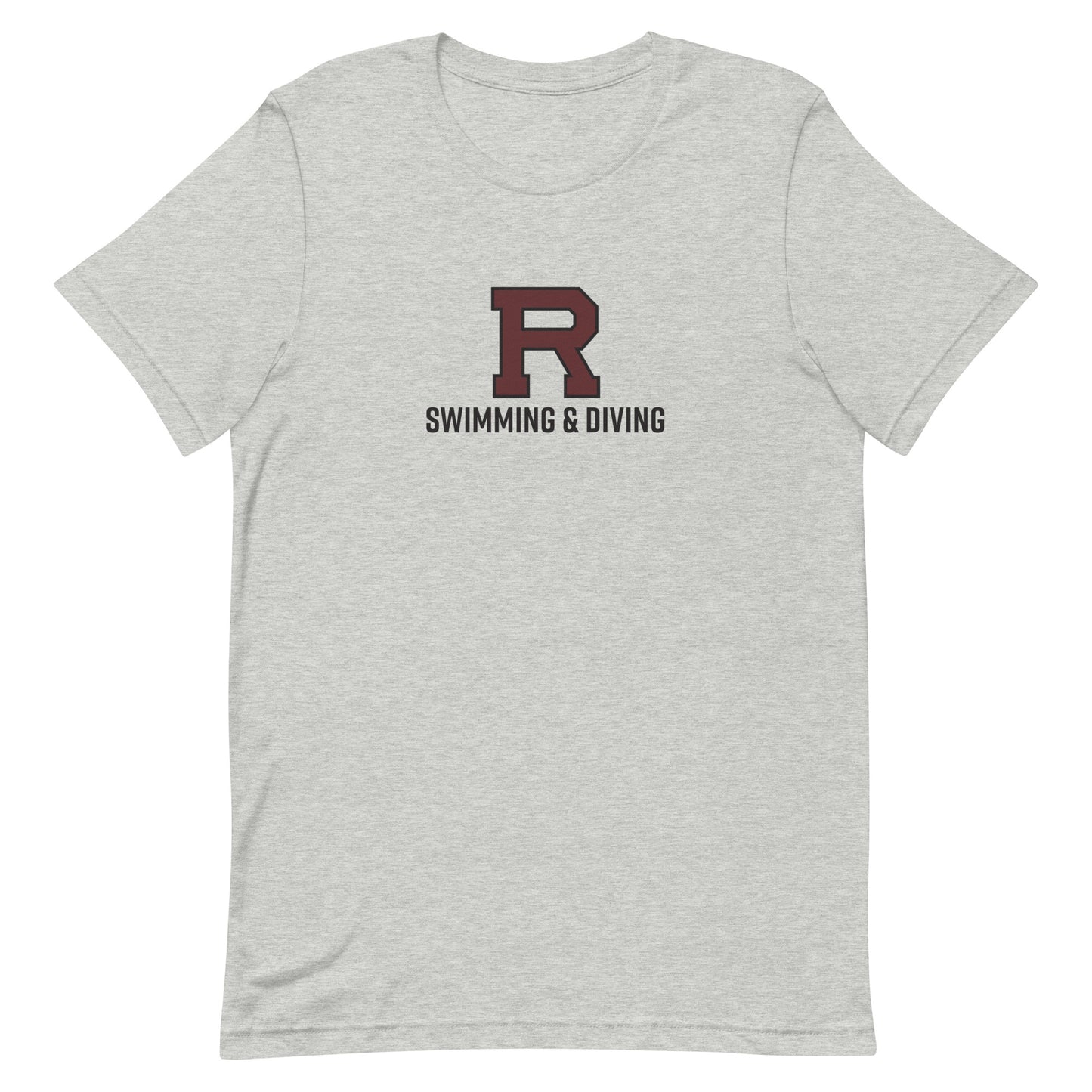 R Swimming & Diving Unisex t-shirt