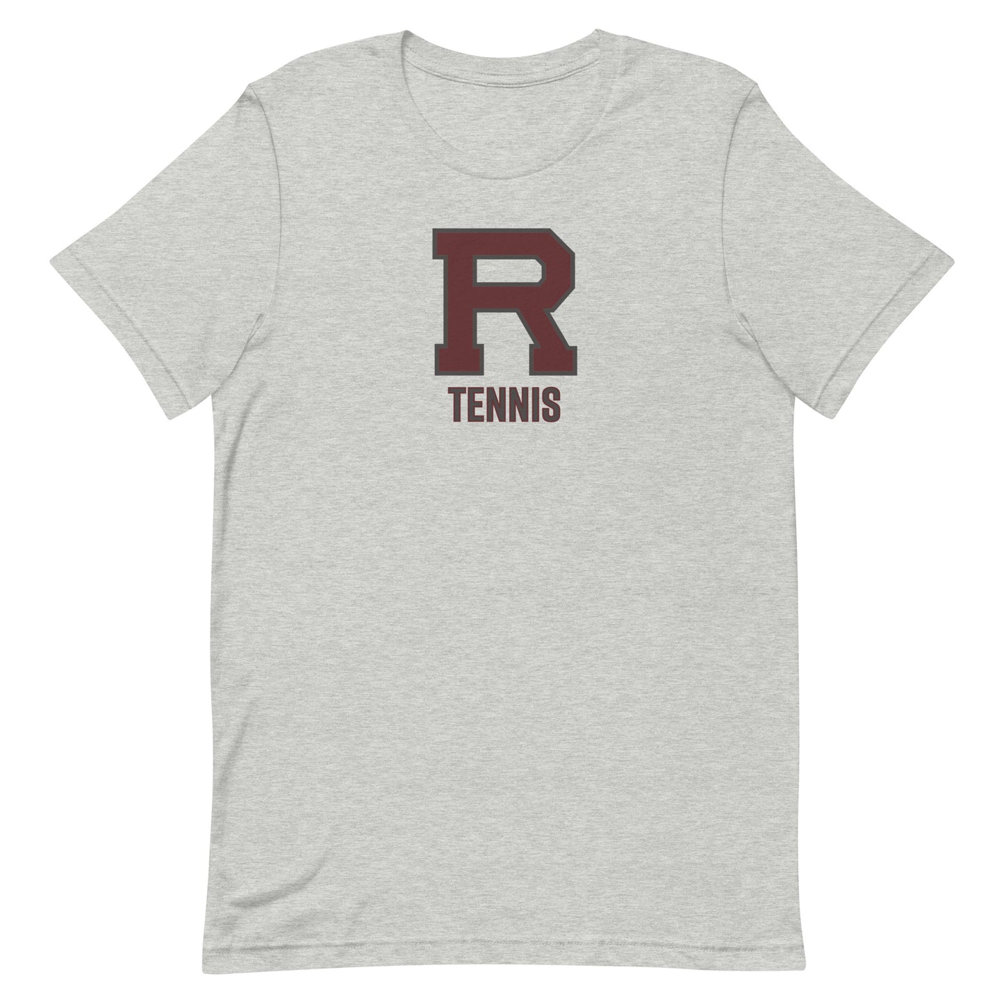R Tennis Outlined Unisex t-shirt