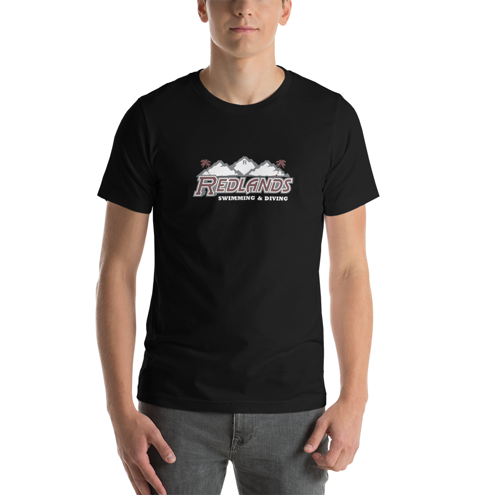 Redlands Swimming and Diving Unisex t-shirt