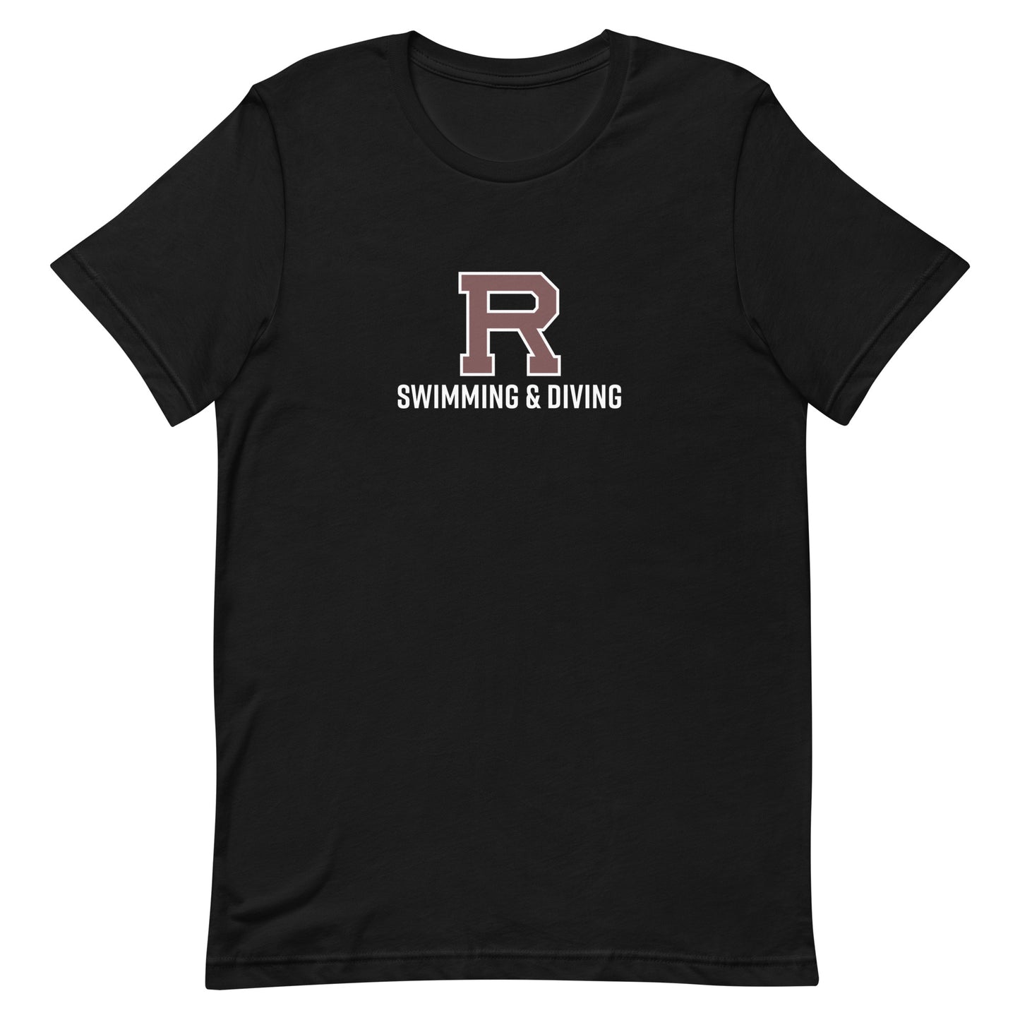 R Swimming & Diving Unisex t-shirt