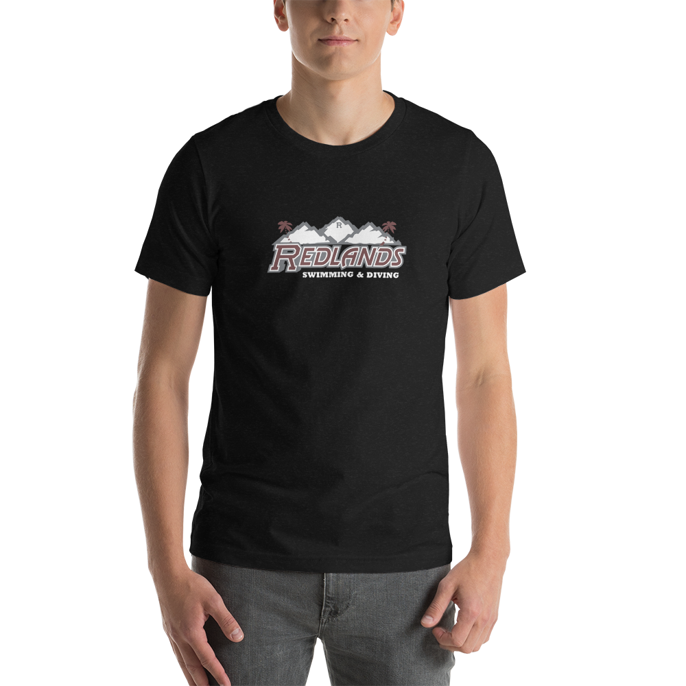 Redlands Swimming and Diving Unisex t-shirt