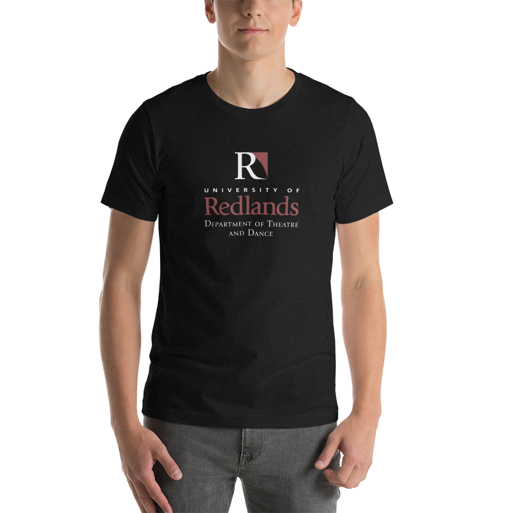 Redlands Department of Theatre and Dance Unisex t-shirt